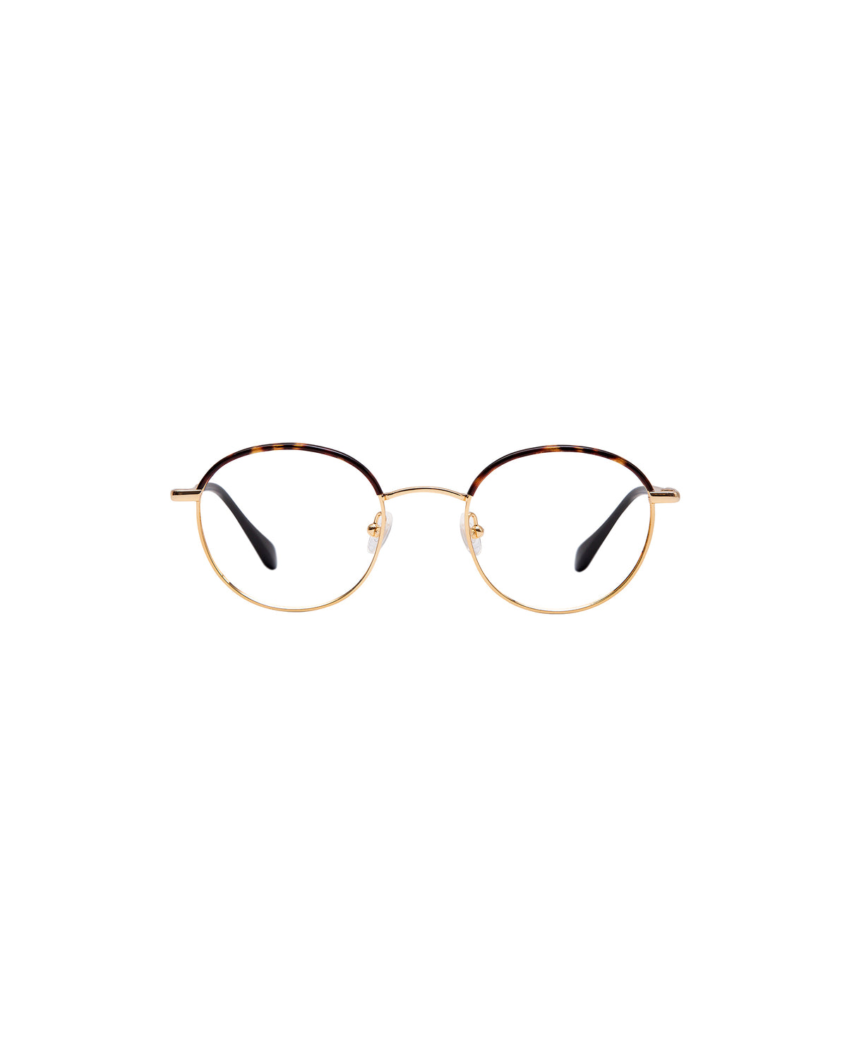TRIBECA: Redondas Acetato-Metal Doré optical glasses by GIGI STUDIOS 1558