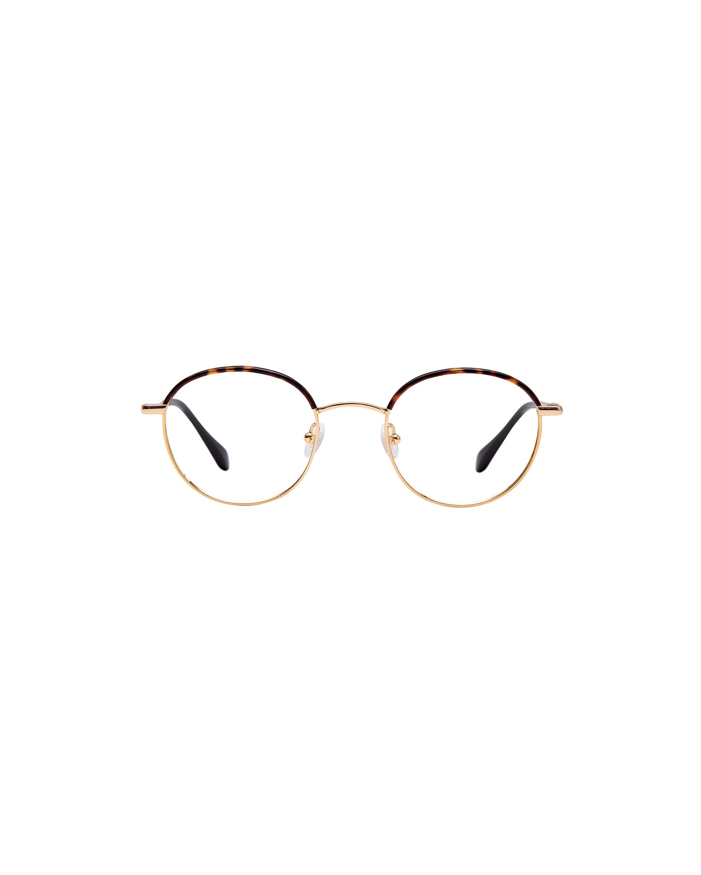 TRIBECA: Redondas Acetato-Metal Doré optical glasses by GIGI STUDIOS 1558