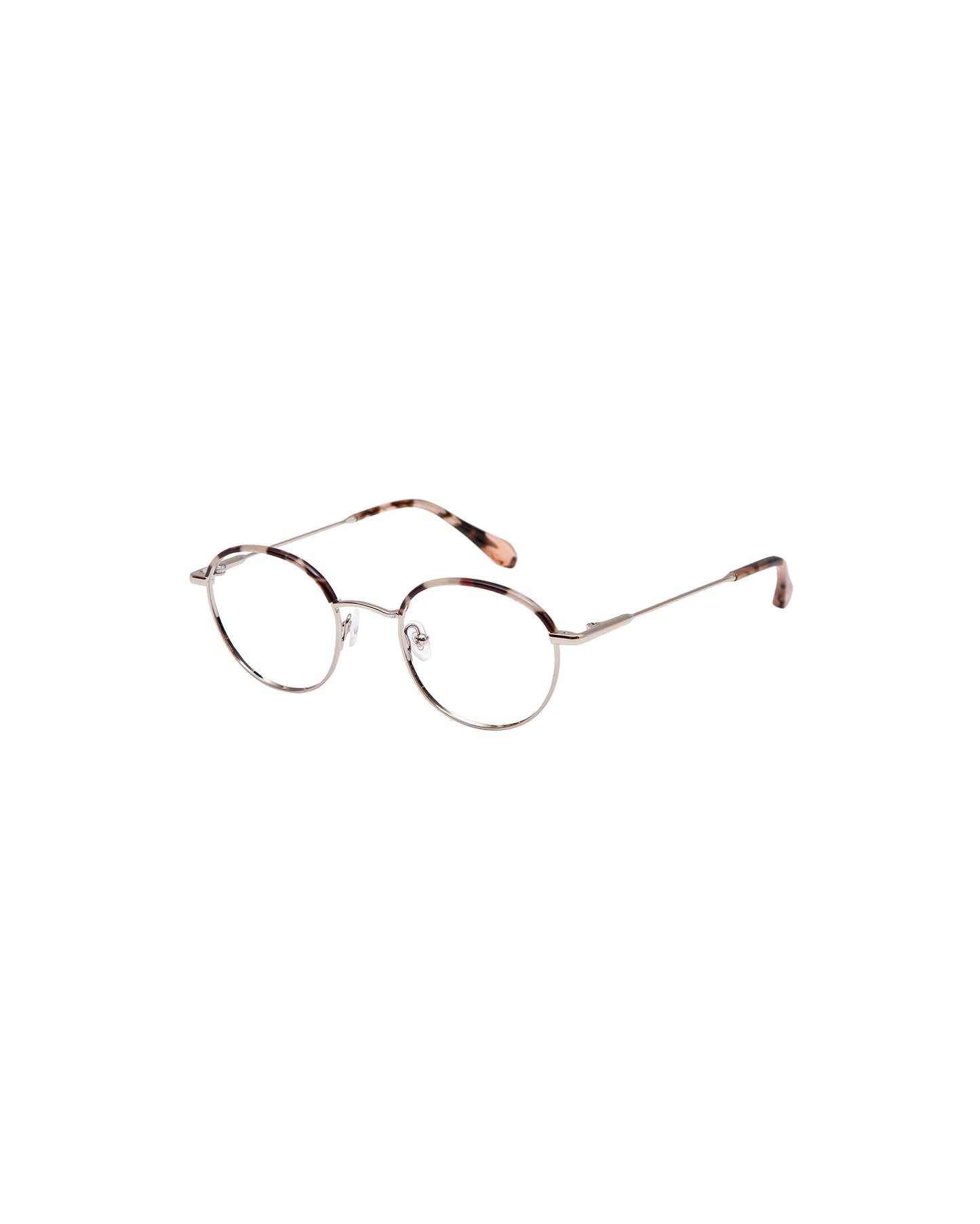 TRIBECA: Redondas Acetato-Metal Dark Silver optical glasses by GIGI STUDIOS 1564