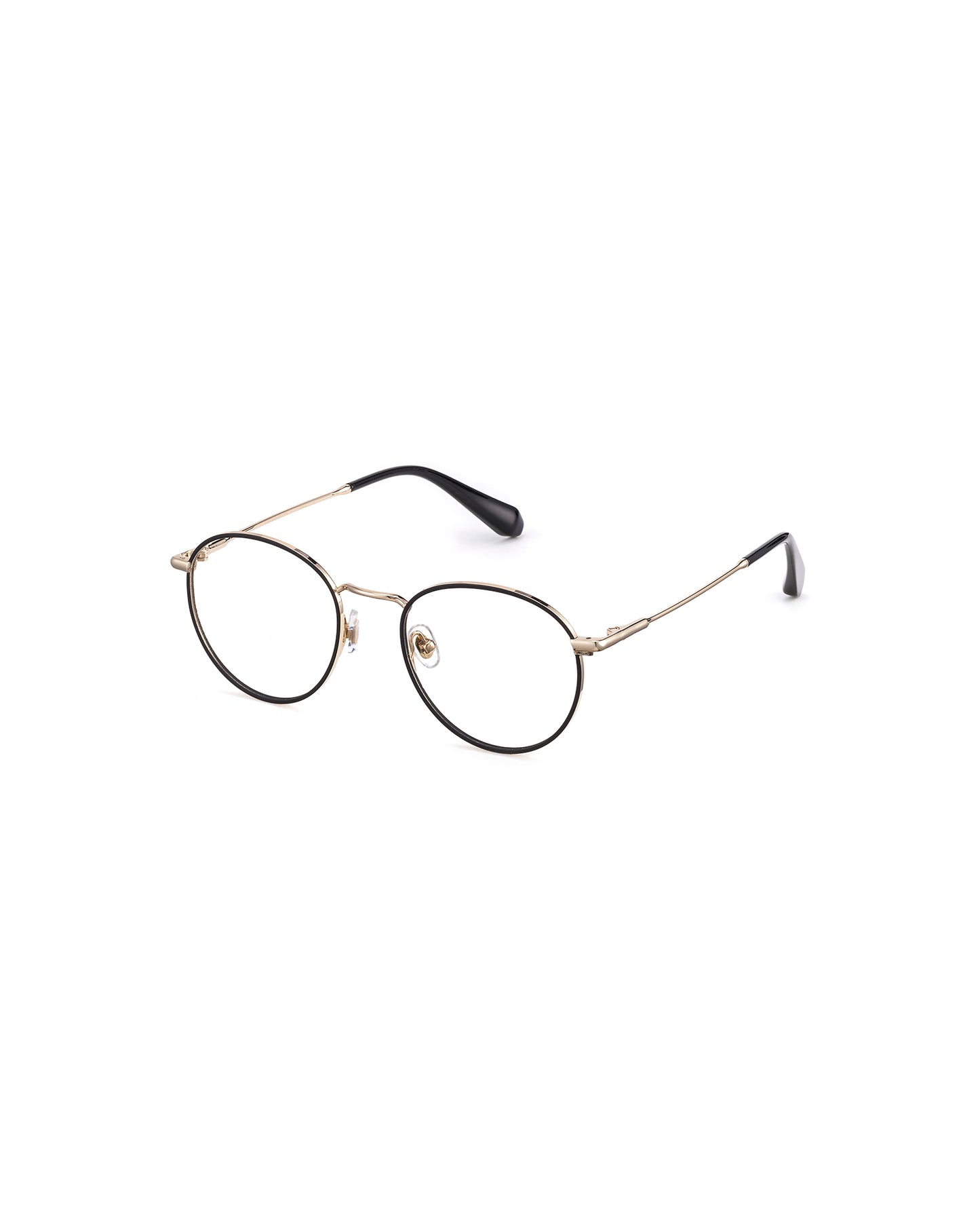 QUARTZ: Redondas Metal Noir optical glasses by GIGI STUDIOS 1570
