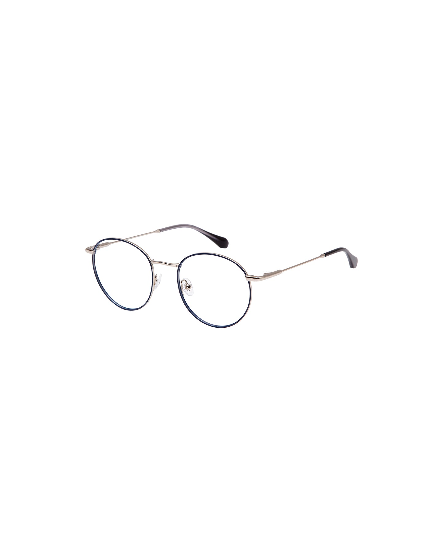BLUES: Redondas Metal Dark Silver optical glasses by GIGI STUDIOS 1589