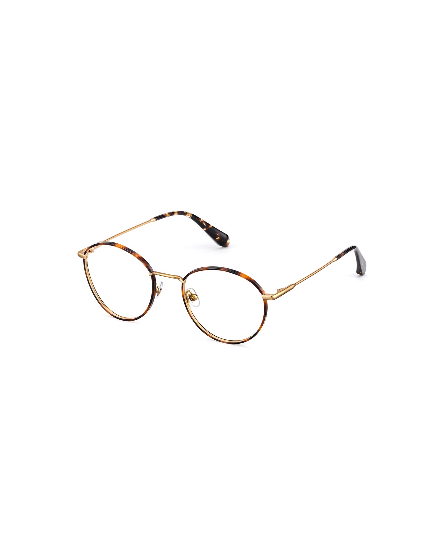 BAILEY: Redondas Acetato-Metal Marrón optical glasses by GIGI STUDIOS 1603