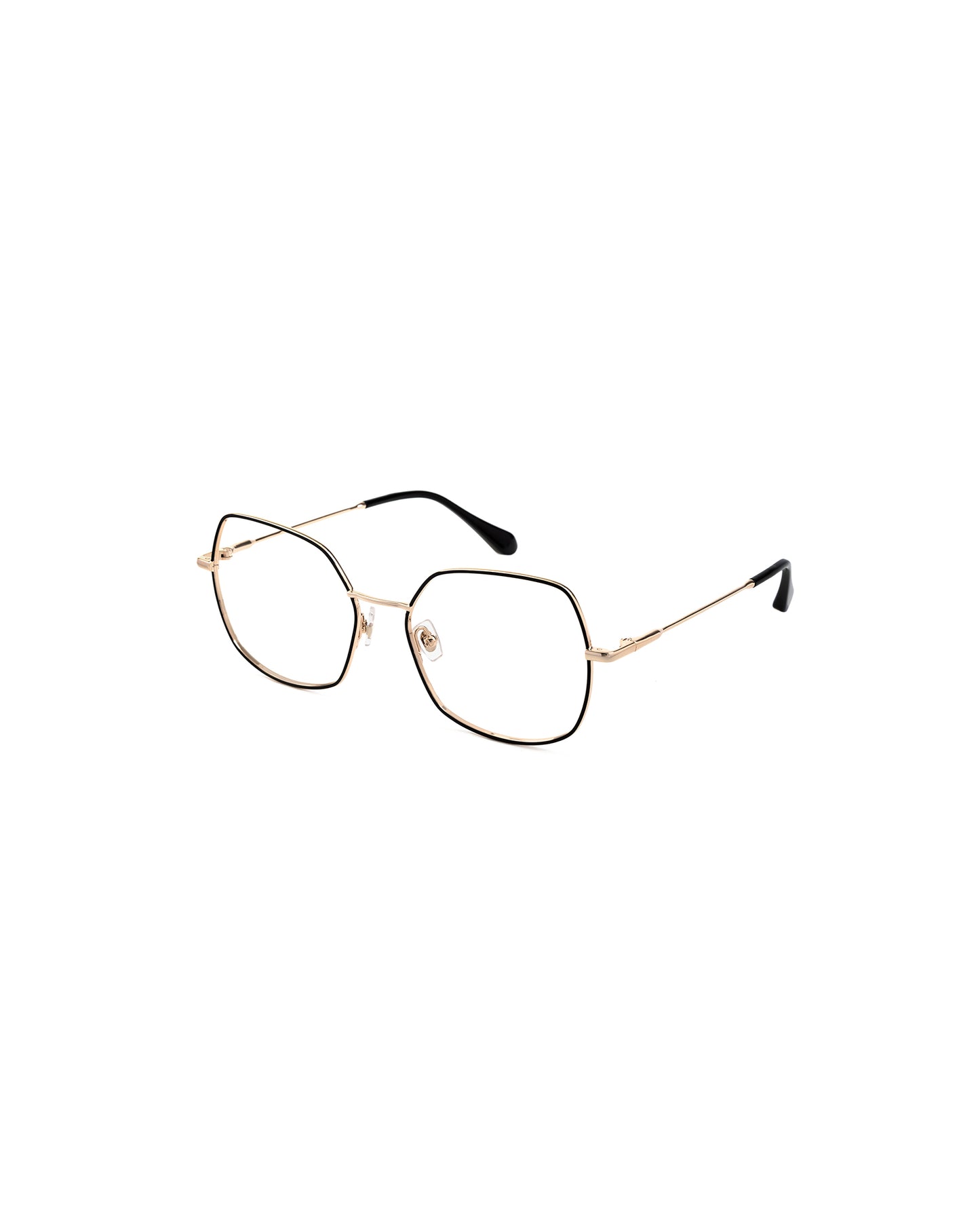 ELIZABETH: Geométricas Metal Noir optical glasses by GIGI STUDIOS 1640
