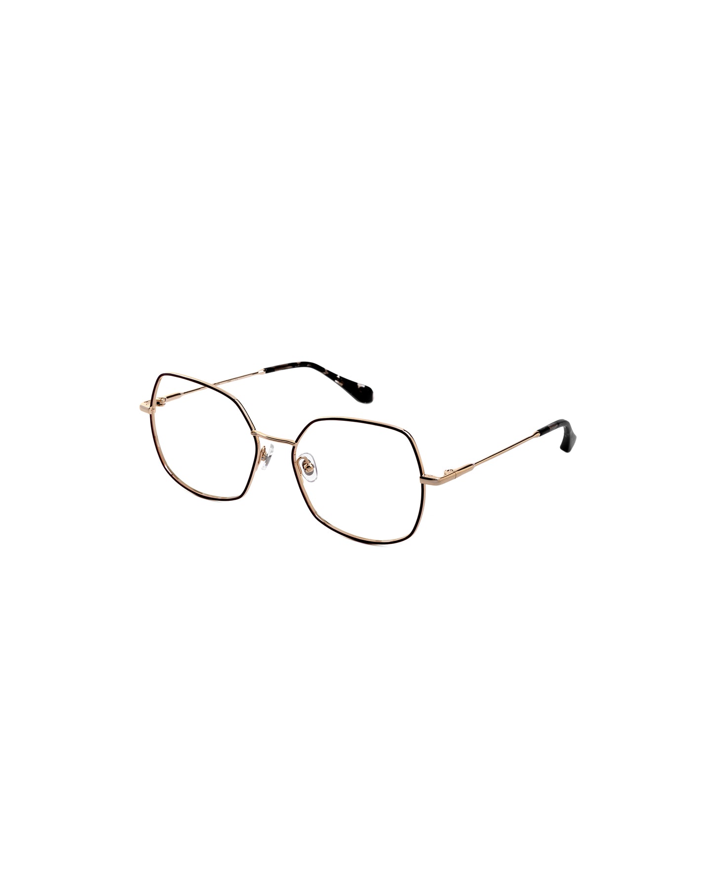 ELIZABETH: Geométricas Metal Rojo optical glasses by GIGI STUDIOS 1650