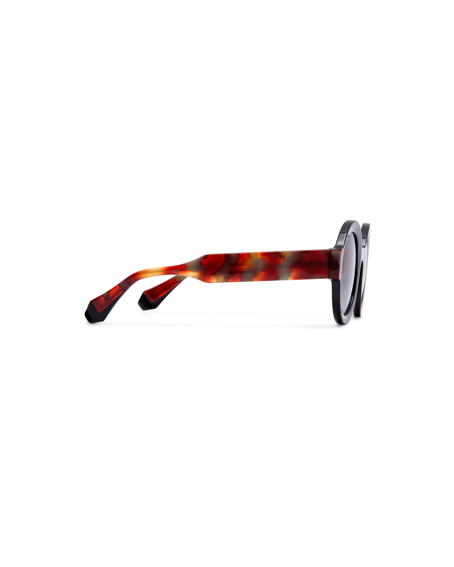 LAURA: Redondas Acetato Havana sunglasses by GIGI STUDIOS 93