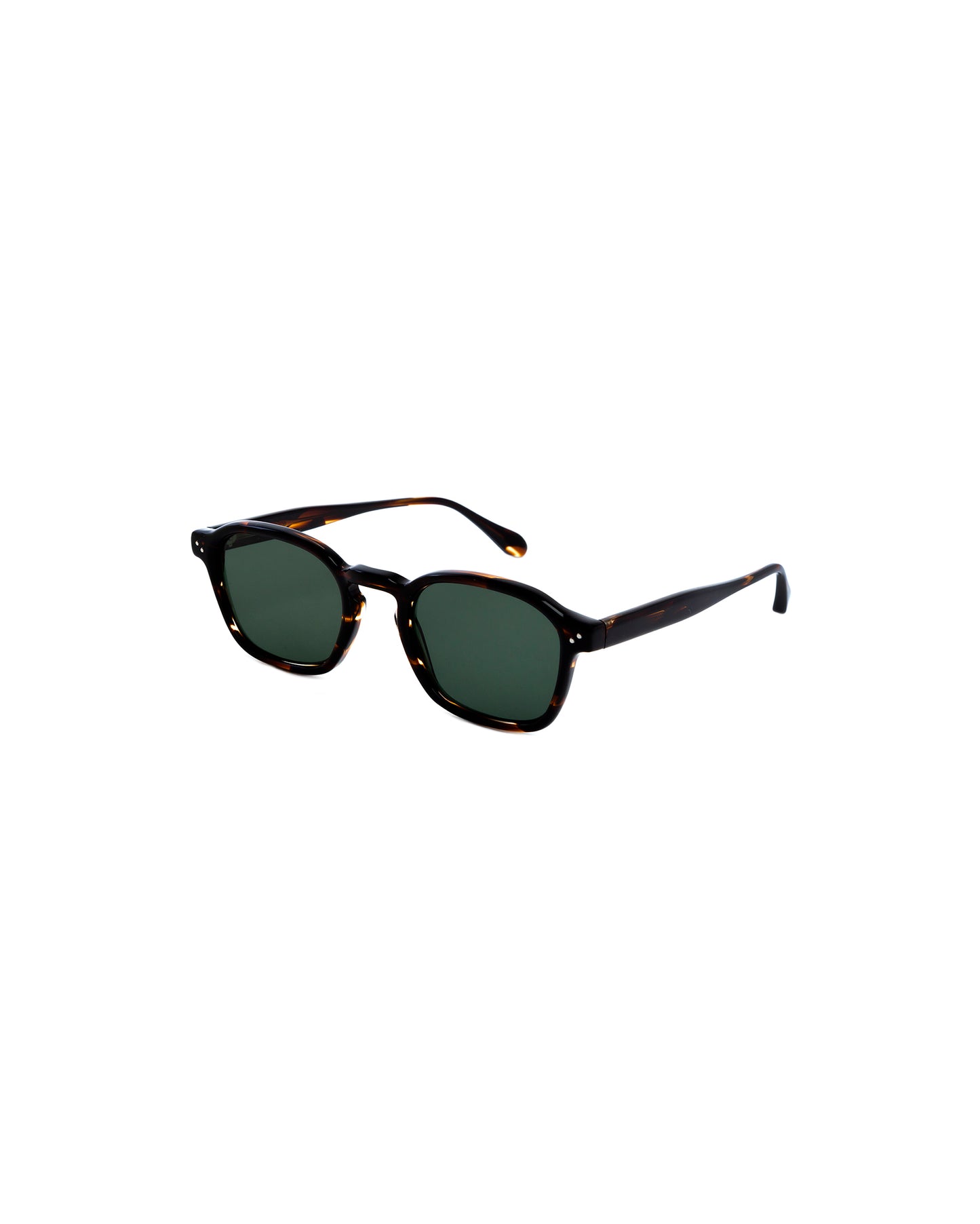 JARED: Cuadrada Acetato Marrón sunglasses by GIGI STUDIOS 1766