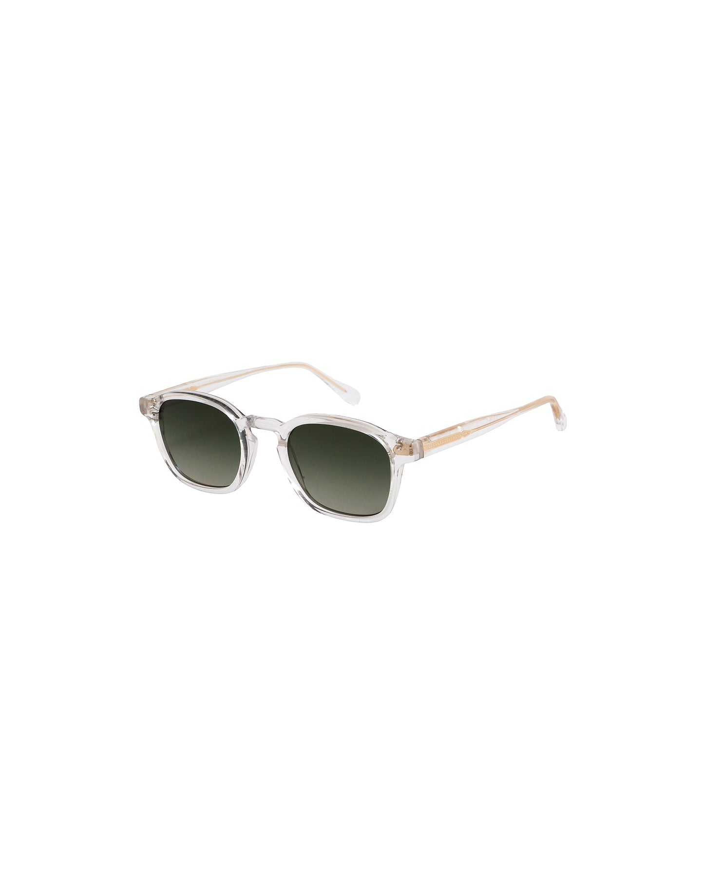 JARED: Cuadrada Acetato Transparente sunglasses by GIGI STUDIOS 1772