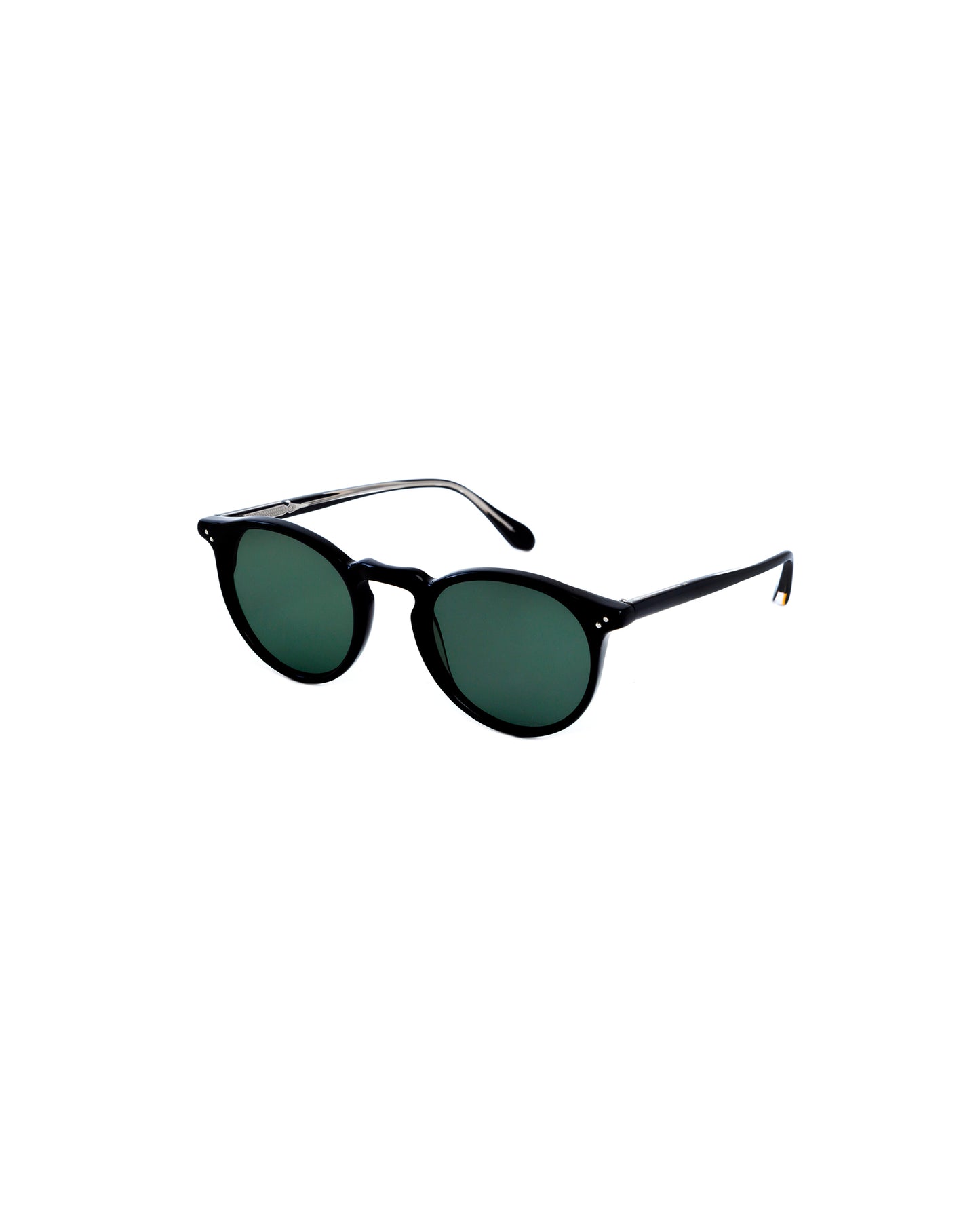 ROY: Redondas Acetato Noir sunglasses by GIGI STUDIOS 1776