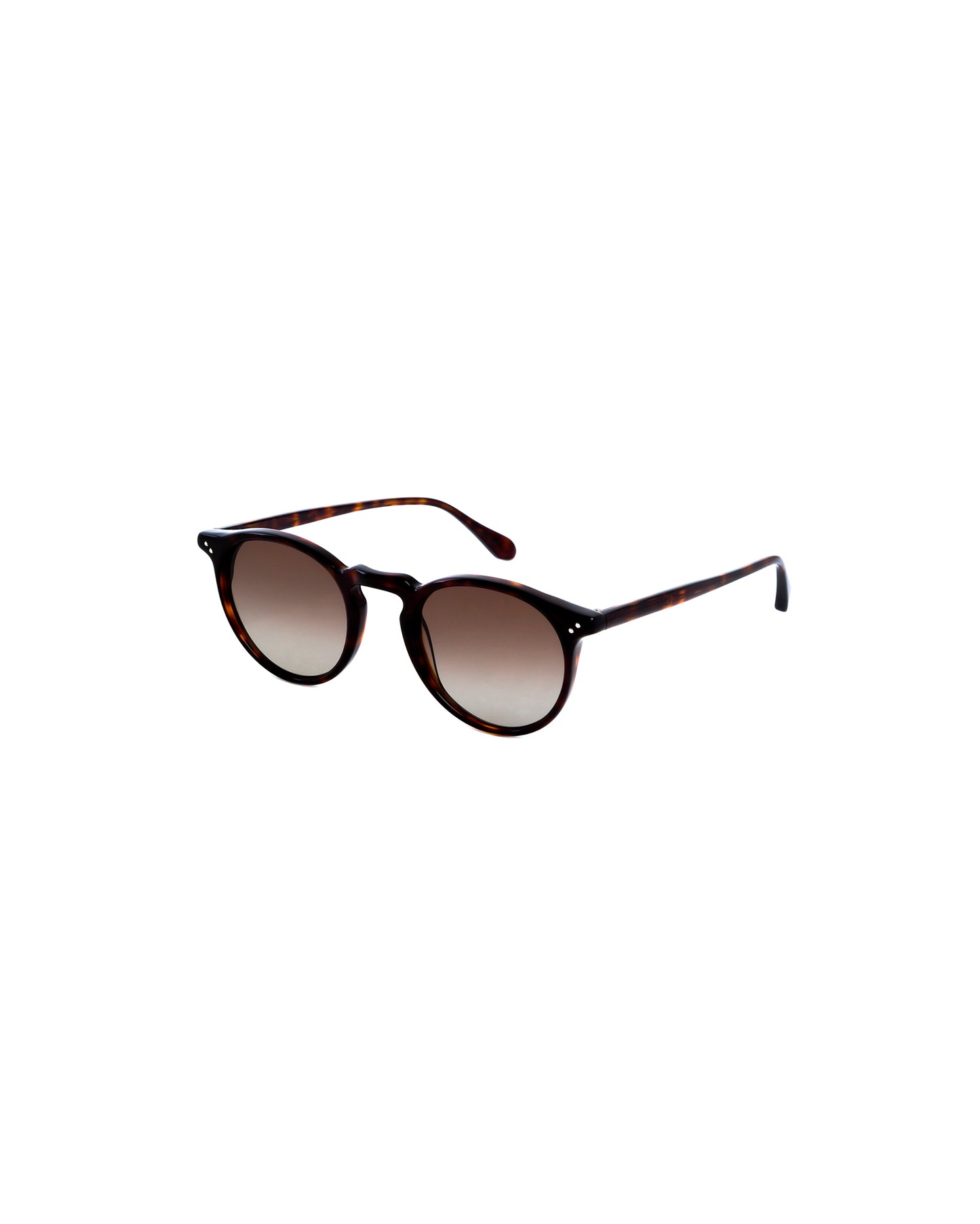 ROY: Redondas Acetato Marrón sunglasses by GIGI STUDIOS 1778