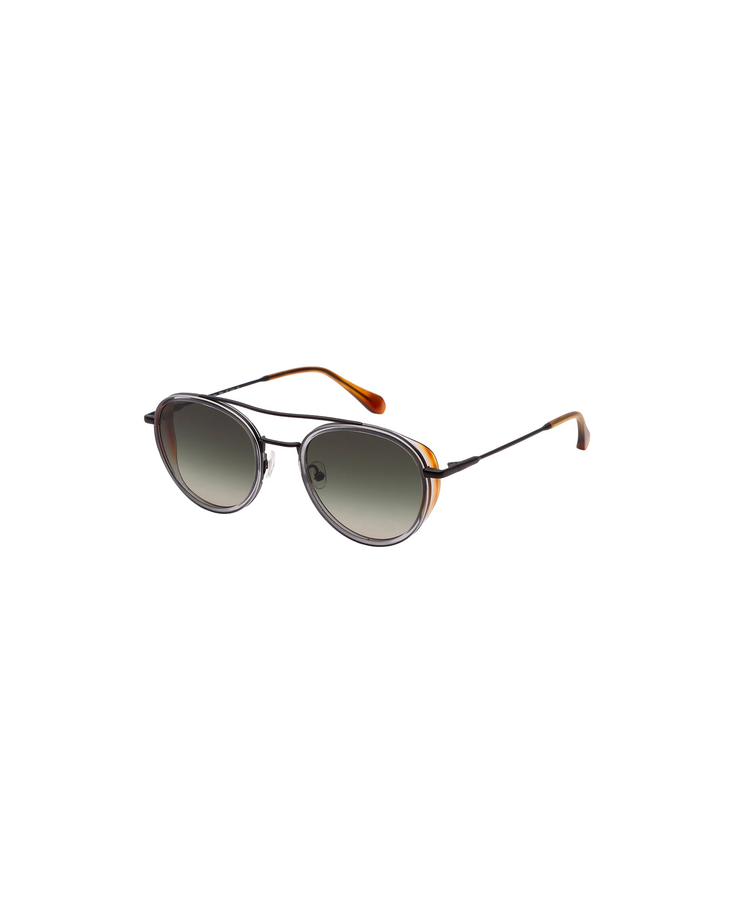 FIRENZE: Aviador Acetato-Metal Transparente sunglasses by GIGI STUDIOS 1792