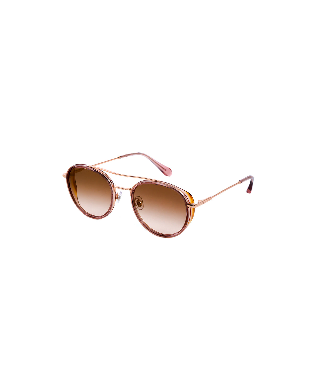 FIRENZE: Aviador Acetato-Metal Rosa sunglasses by GIGI STUDIOS 1794