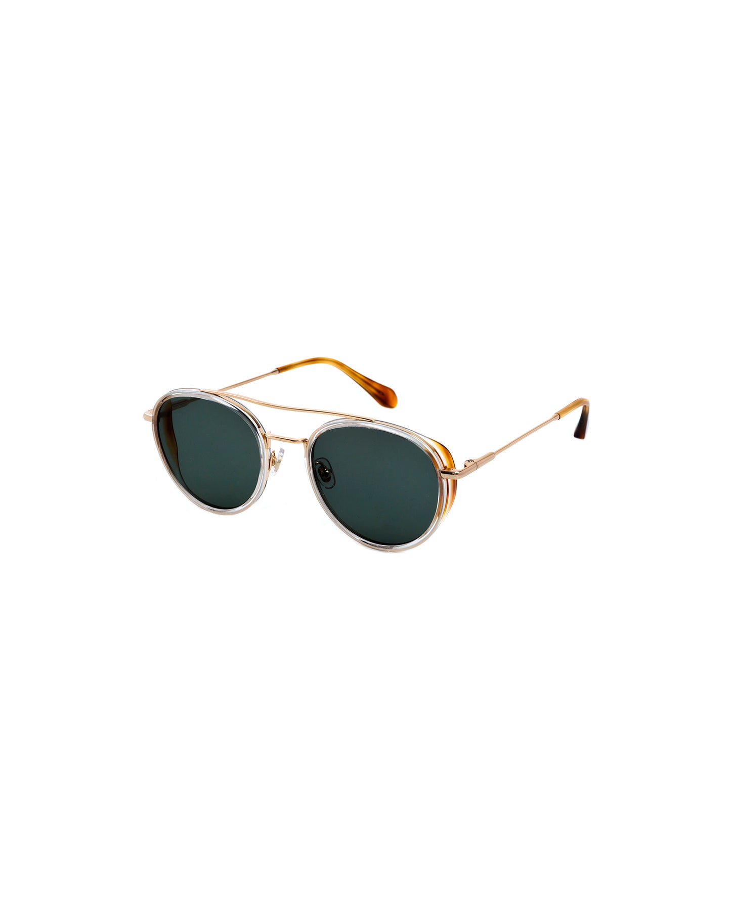 FIRENZE: Aviador Acetato-Metal Blanco sunglasses by GIGI STUDIOS 1796