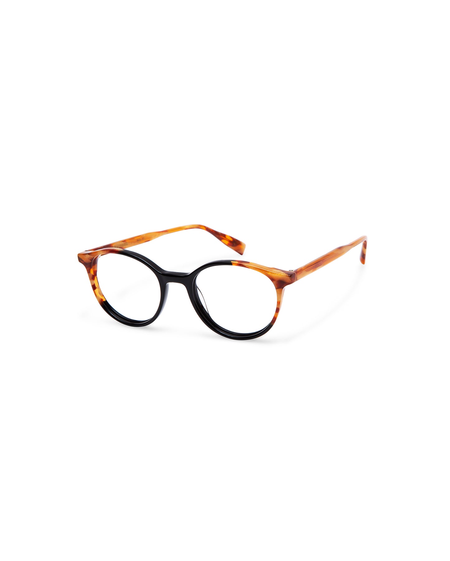 Brooks: Redondas Acetato Havana optical glasses by GIGI STUDIOS 101