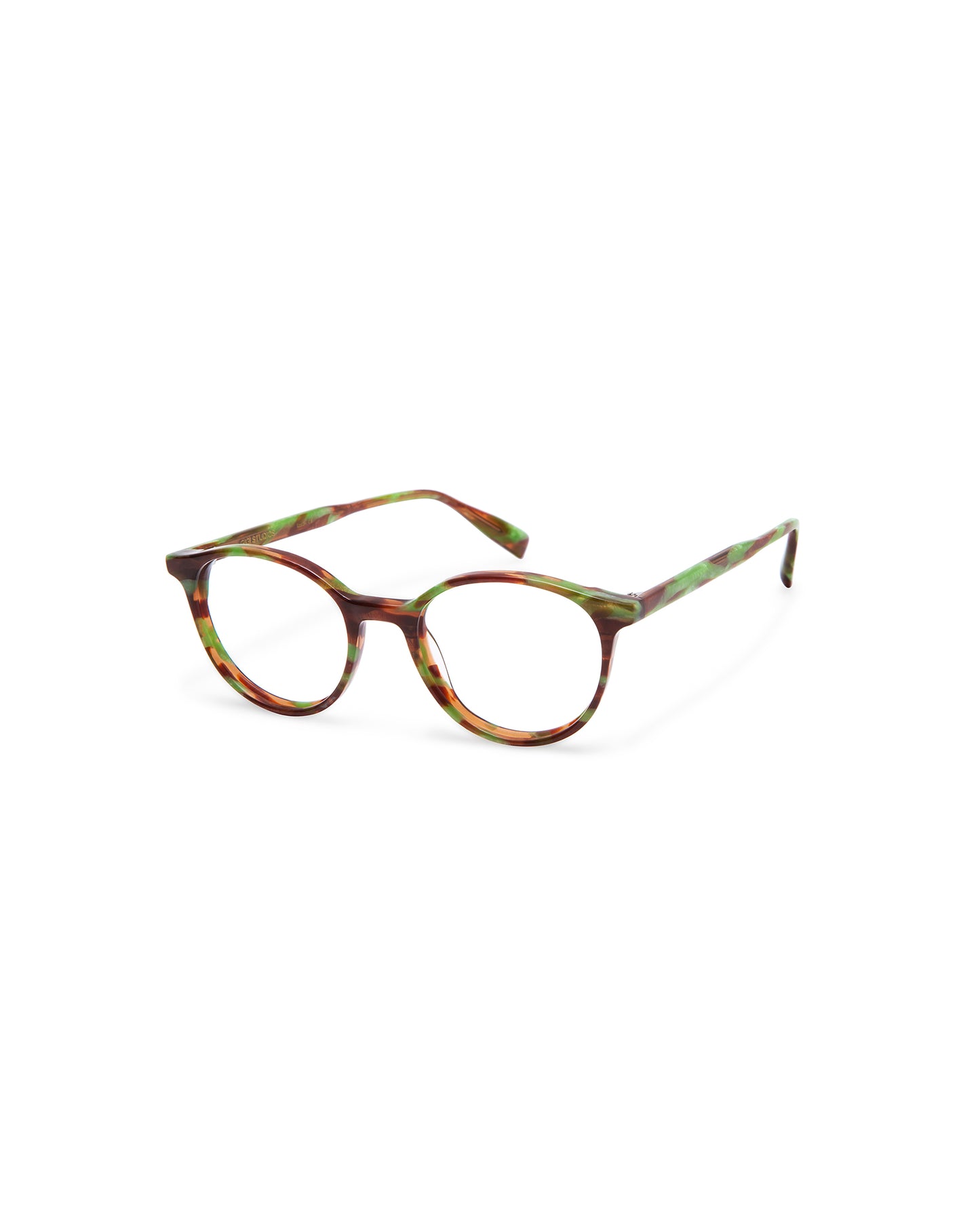 Brooks: Redondas Acetato Havana optical glasses by GIGI STUDIOS 125