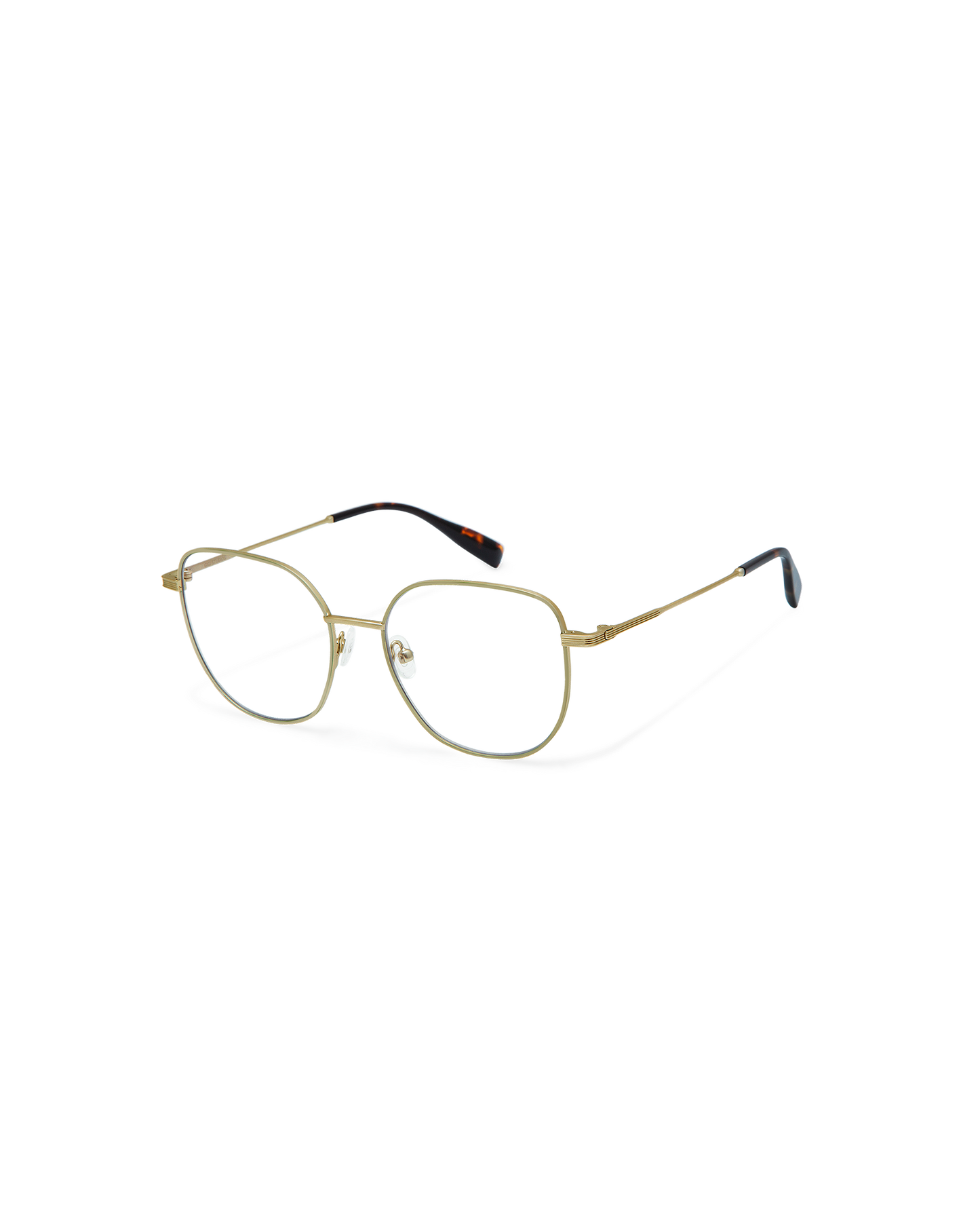 LUZIA: Cat Eye Metal Verde optical glasses by GIGI STUDIOS 10544