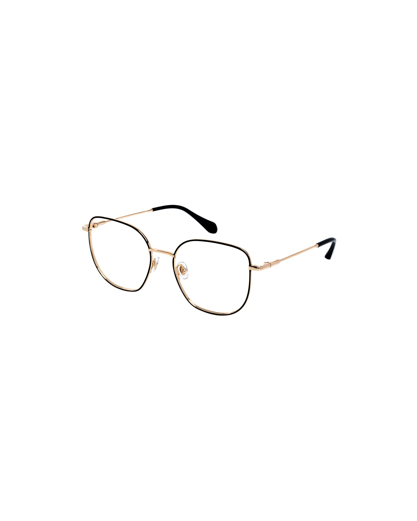 LUZIA: Cat Eye Metal Noir optical glasses by GIGI STUDIOS 1837