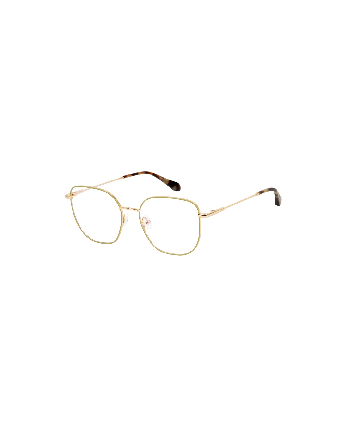 LUZIA: Cat Eye Metal Verde optical glasses by GIGI STUDIOS 1847