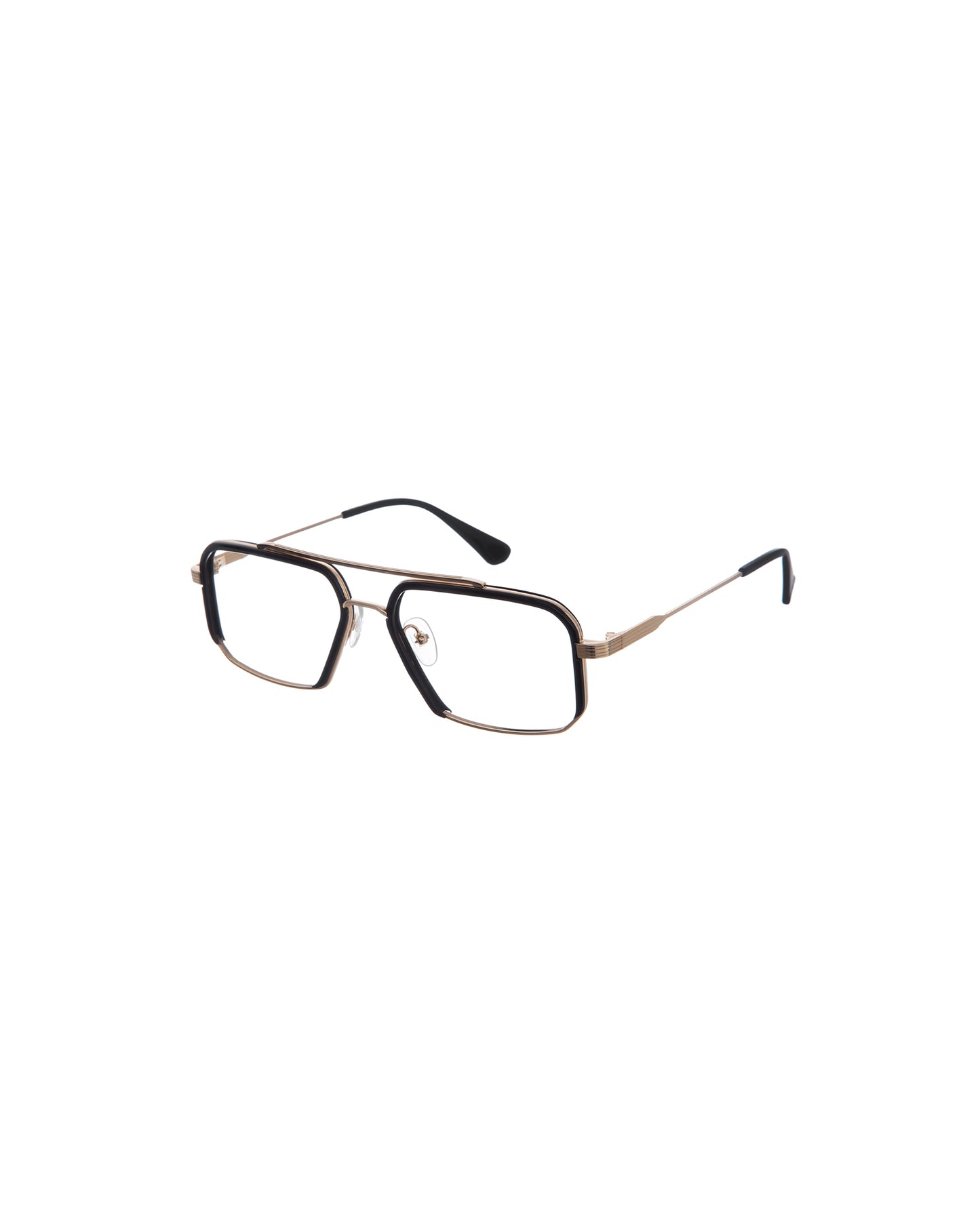 NEWTON: Aviador Acetato-Metal Noir optical glasses by GIGI STUDIOS 1898