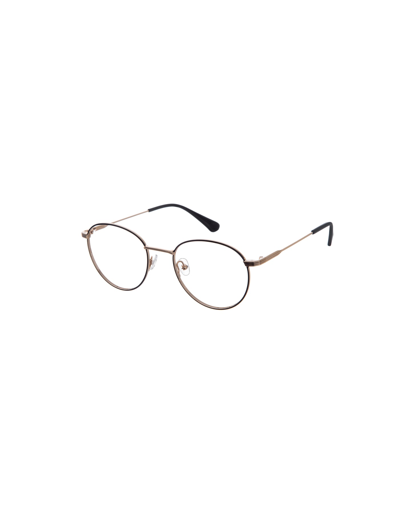 BAUDELAIRE: Redondas Metal Noir optical glasses by GIGI STUDIOS 1904