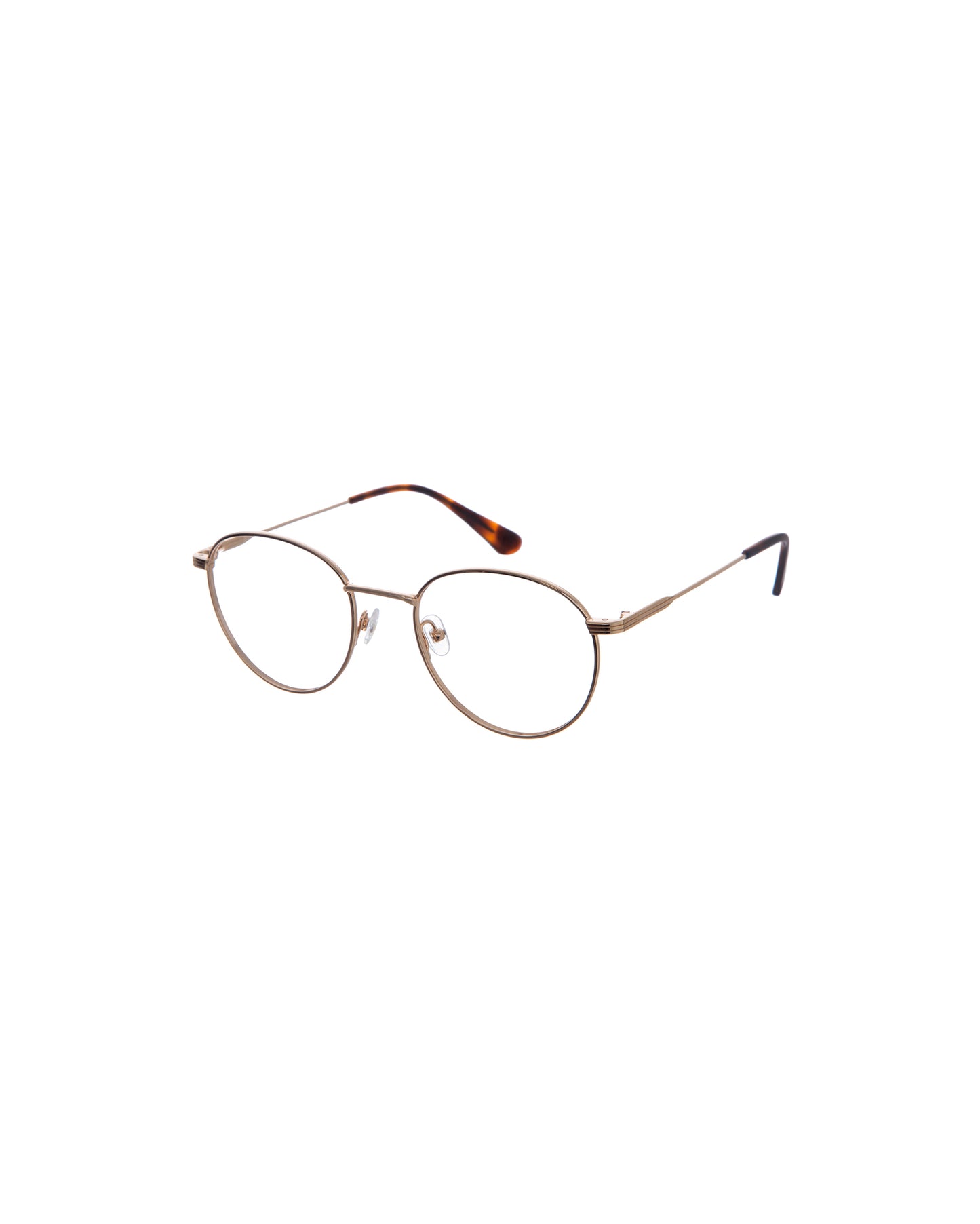 BAUDELAIRE: Redondas Metal Doré optical glasses by GIGI STUDIOS 1906