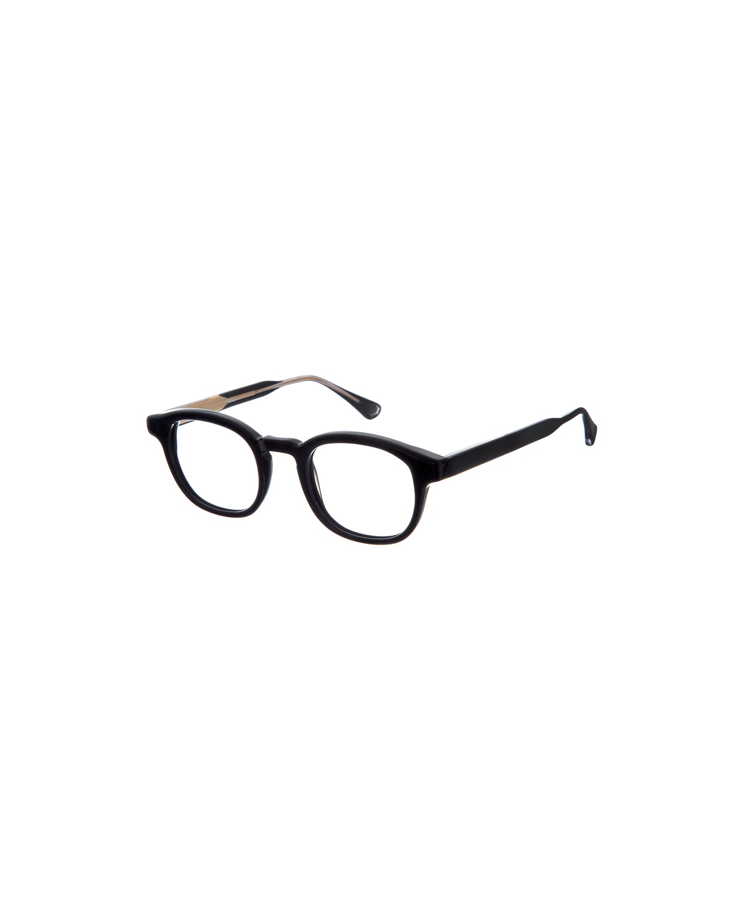 HEMINGWAY: Redondas Acetato Noir optical glasses by GIGI STUDIOS 1912