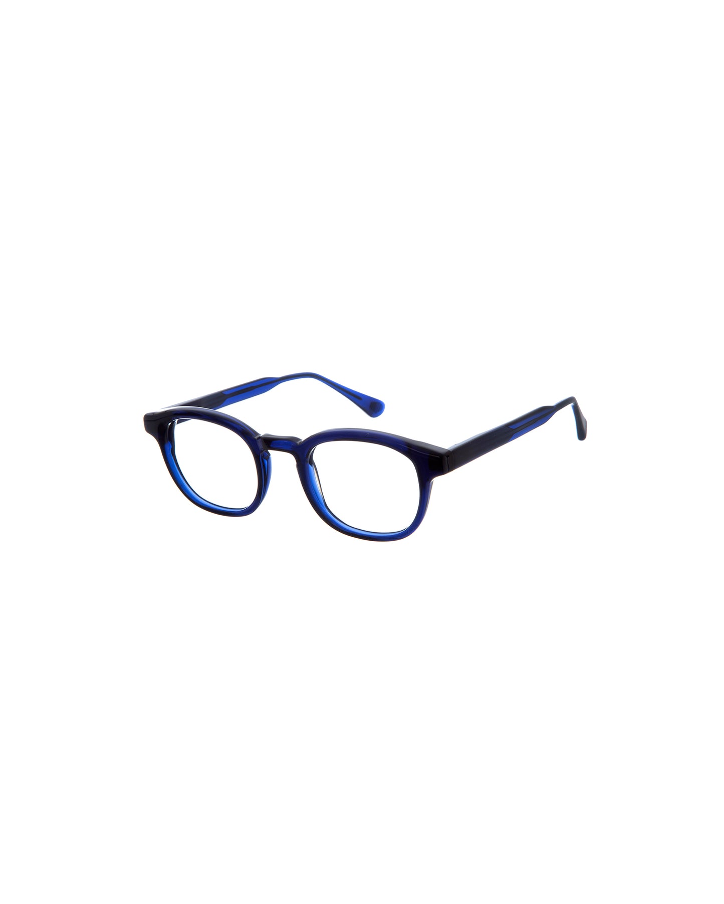 HEMINGWAY: Redondas Acetato Azul optical glasses by GIGI STUDIOS 1915