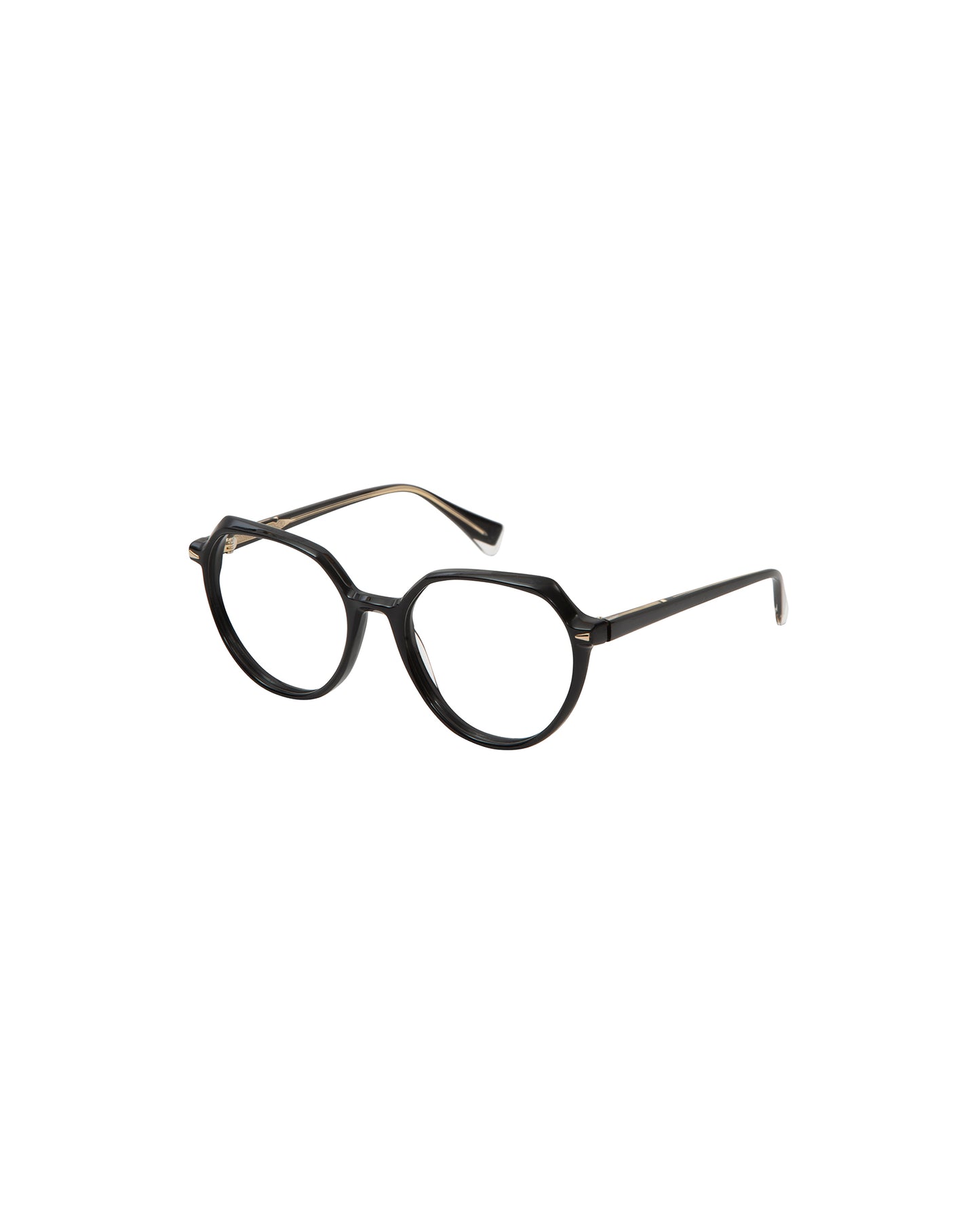 LOLA: Redondas Acetato Noir optical glasses by GIGI STUDIOS 1927