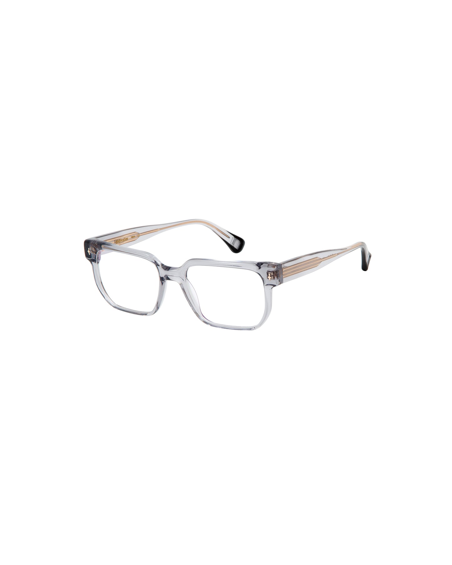 WATERS: Cuadrada Acetato Grigio optical glasses by GIGI STUDIOS 1951