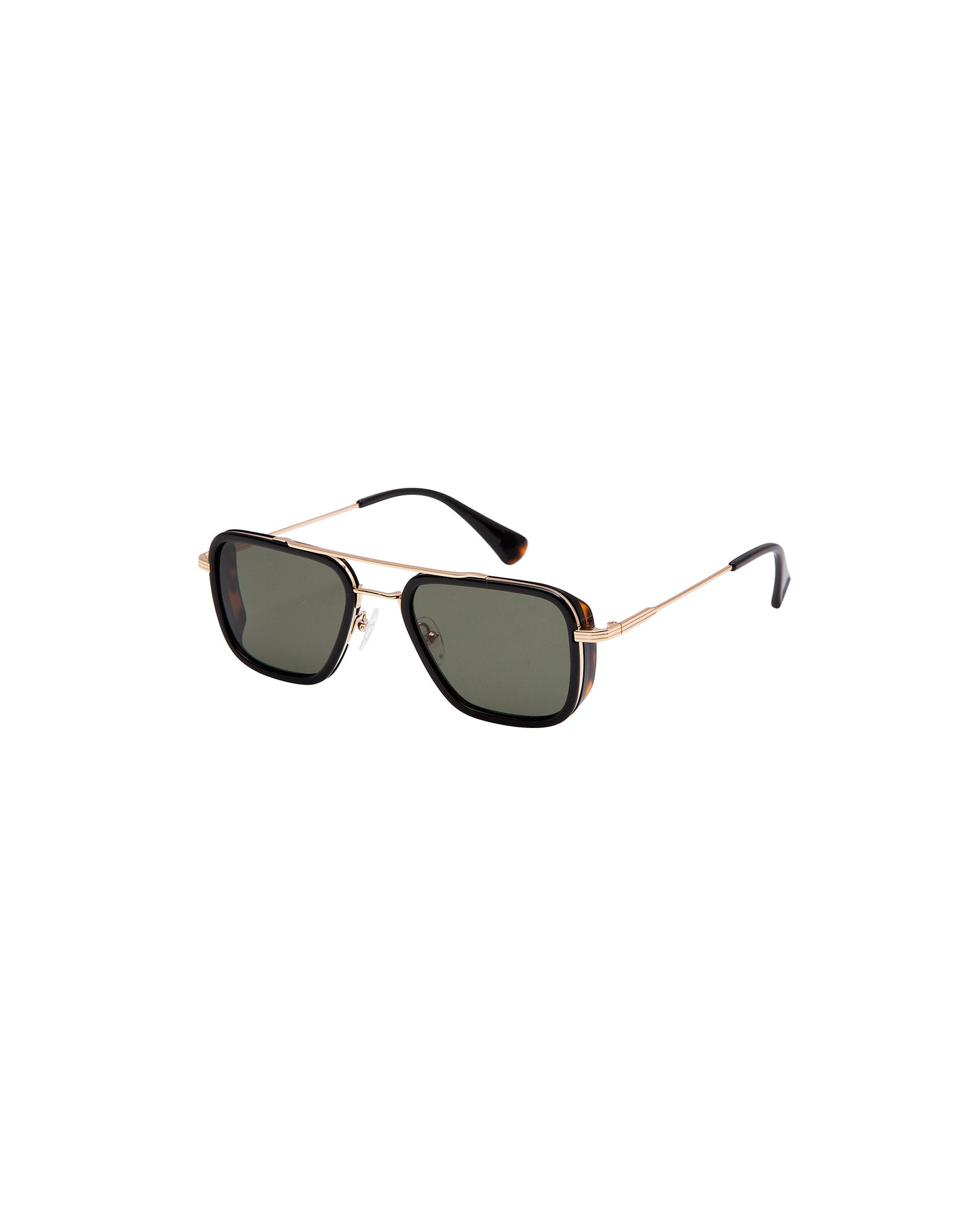 SIMON: Aviador Acetato-Metal Noir sunglasses by GIGI STUDIOS 1985