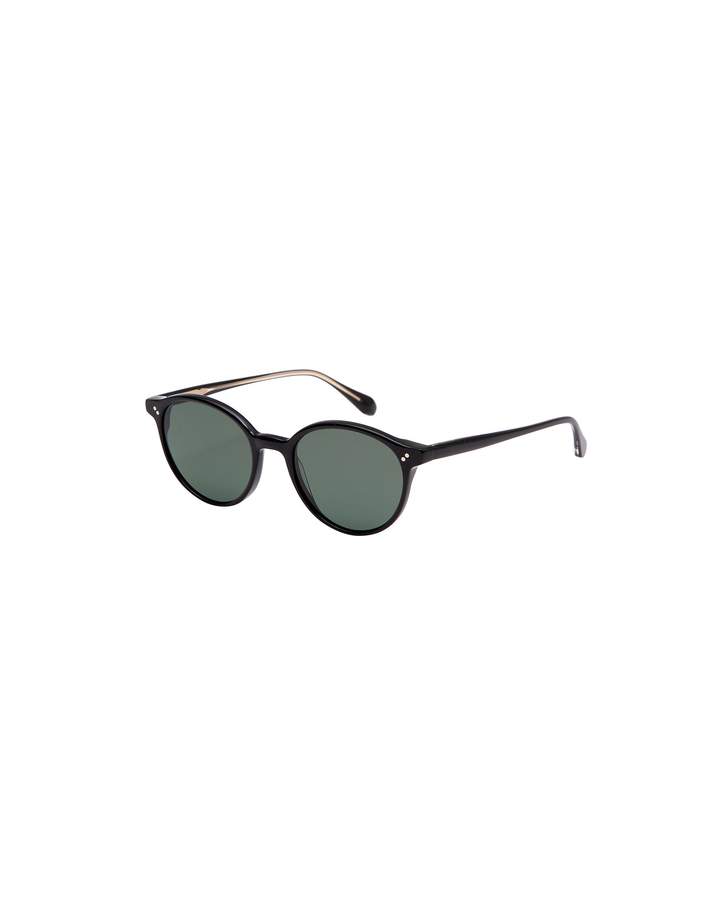SUNLIGHT: Redondas Acetato Noir sunglasses by GIGI STUDIOS 2020