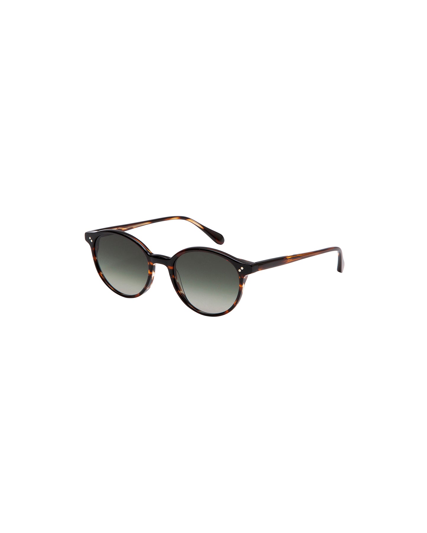 SUNLIGHT: Redondas Acetato Havana sunglasses by GIGI STUDIOS 2021