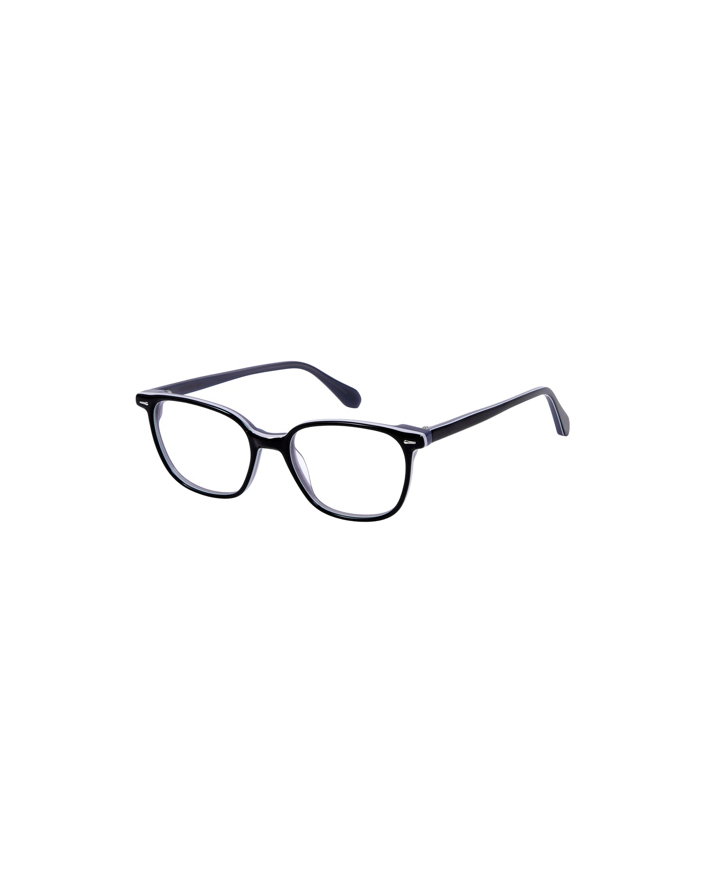 BARNEY: Cuadrada Acetato Noir optical glasses by GIGI STUDIOS 2176