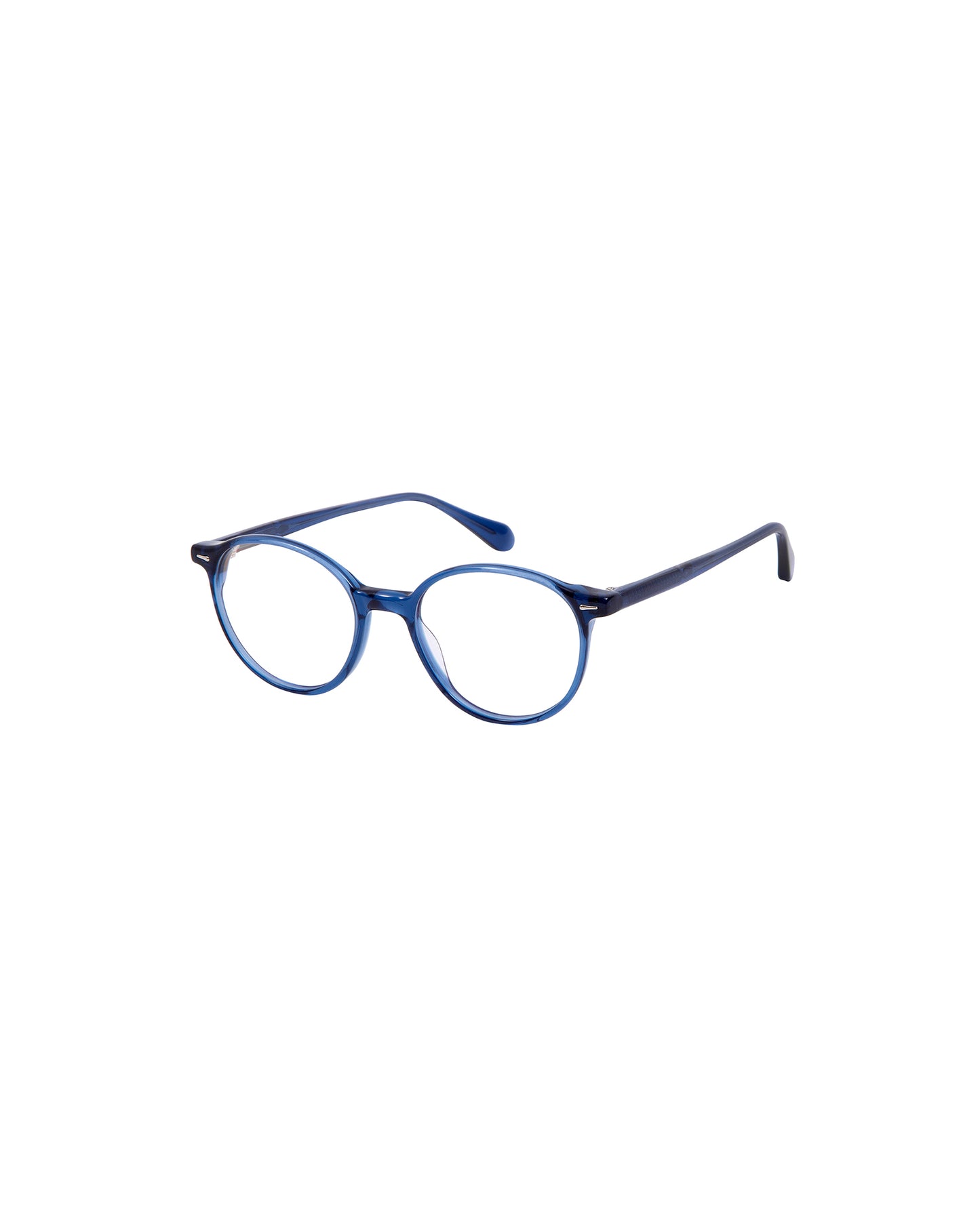 HIBA: Redondas Acetato Azul optical glasses by GIGI STUDIOS 2205