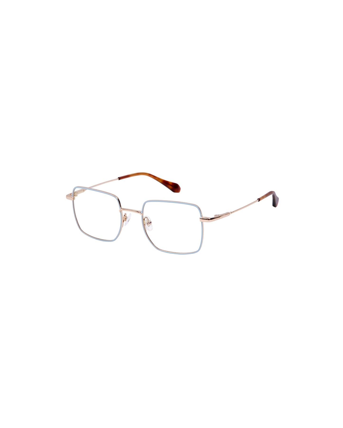 ELIN: Cuadrada Metal Azul optical glasses by GIGI STUDIOS 2242