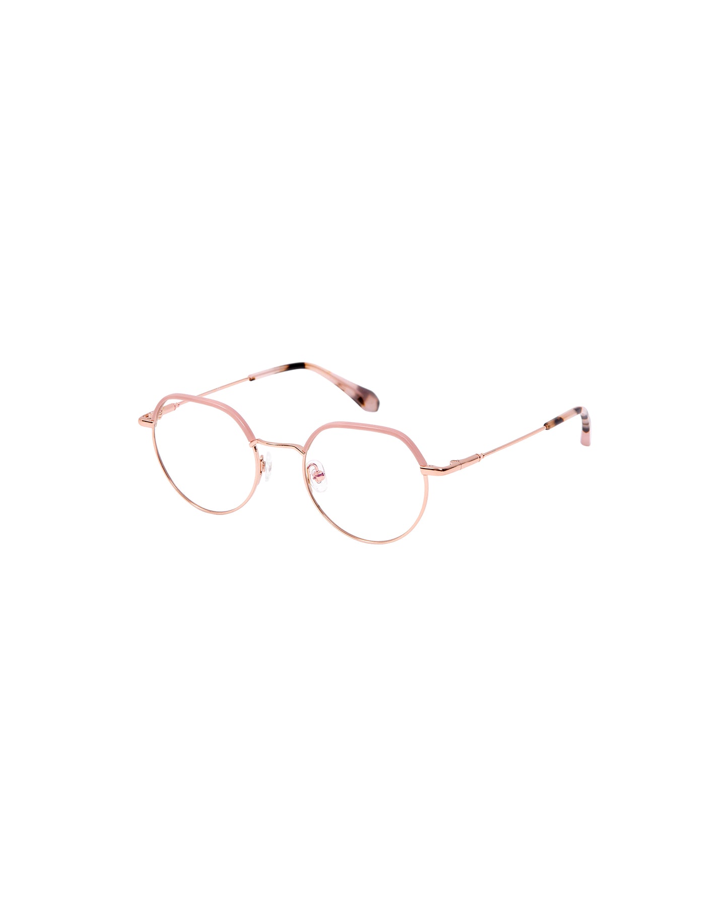 MAYA: Redondas Acetato-Metal Rosa optical glasses by GIGI STUDIOS 2258