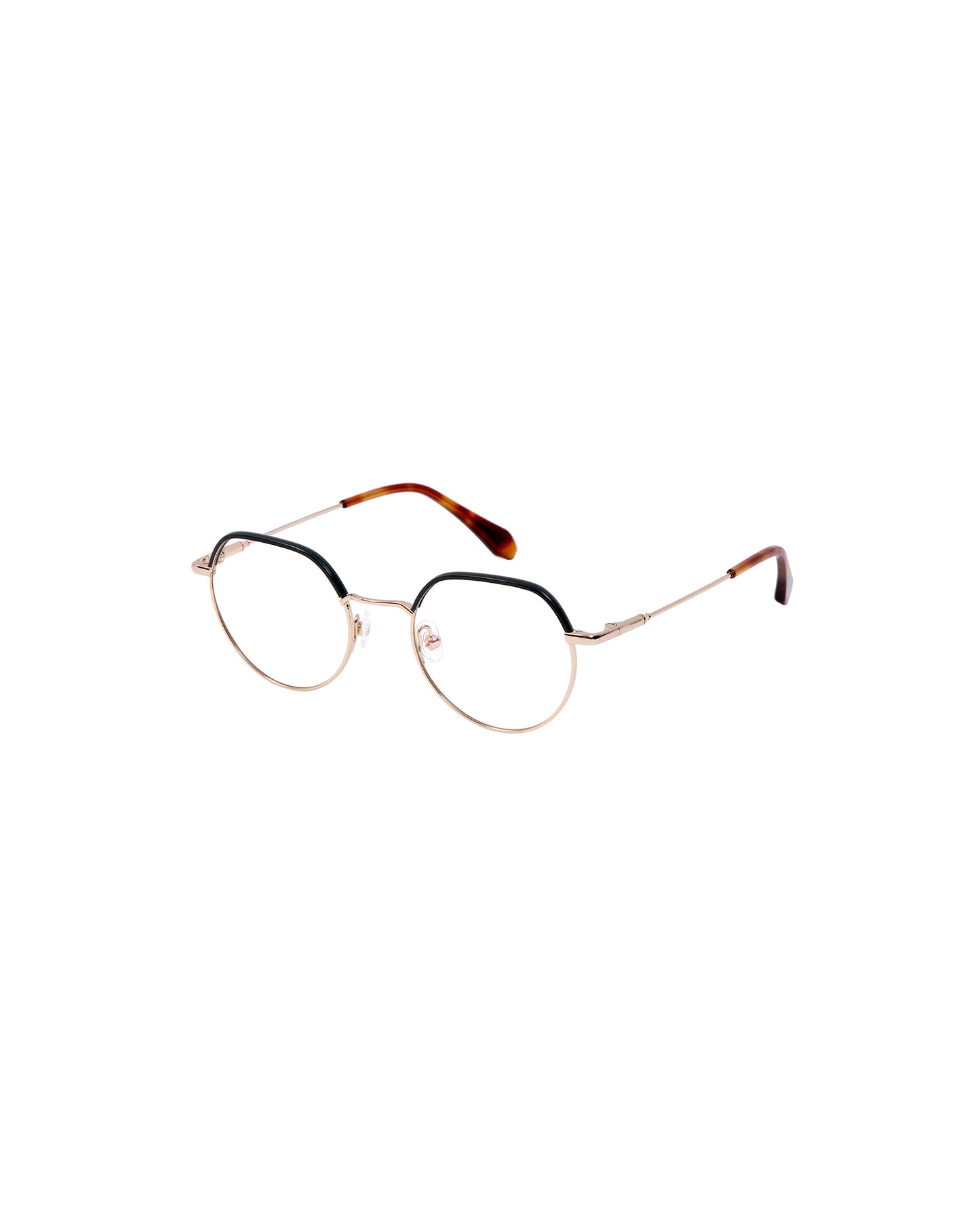 MAYA: Redondas Acetato-Metal Doré optical glasses by GIGI STUDIOS 2260