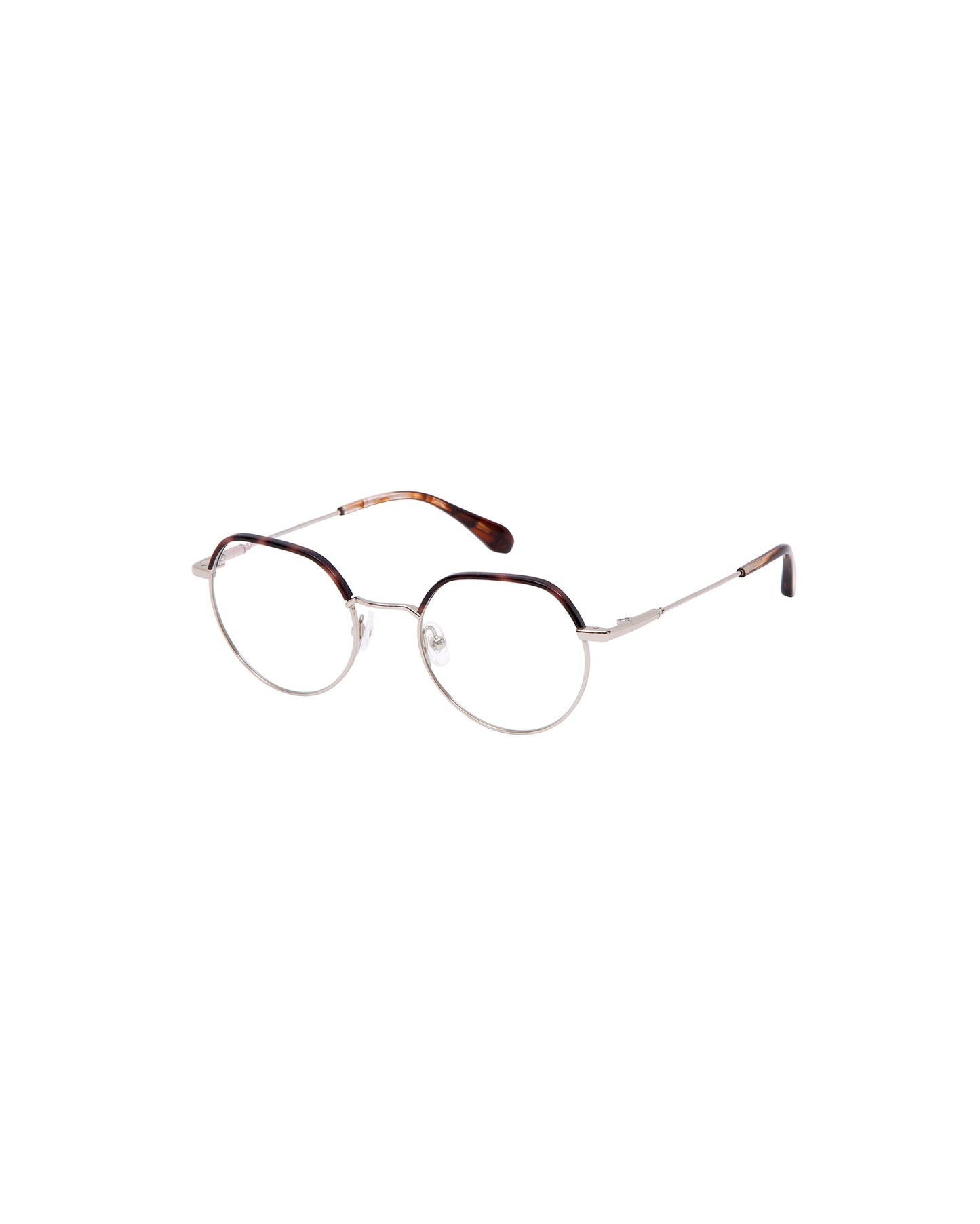MAYA: Redondas Acetato-Metal Marrón optical glasses by GIGI STUDIOS 2262