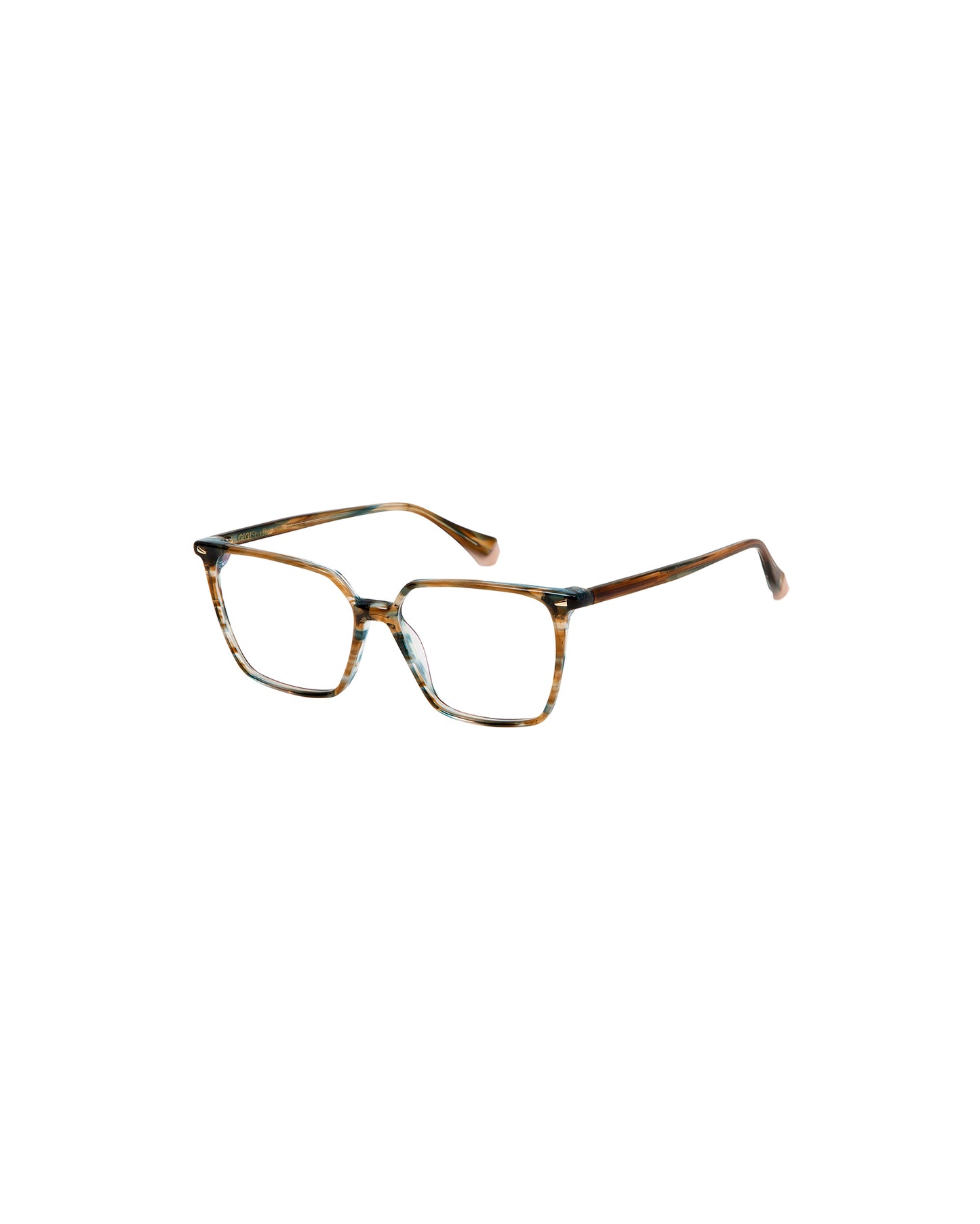 MARA: Cuadrada Acetato Marrón optical glasses by GIGI STUDIOS 2300