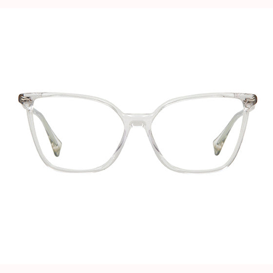 ELAIA: Cuadrada Acetato Transparente optical glasses by GIGI STUDIOS 1