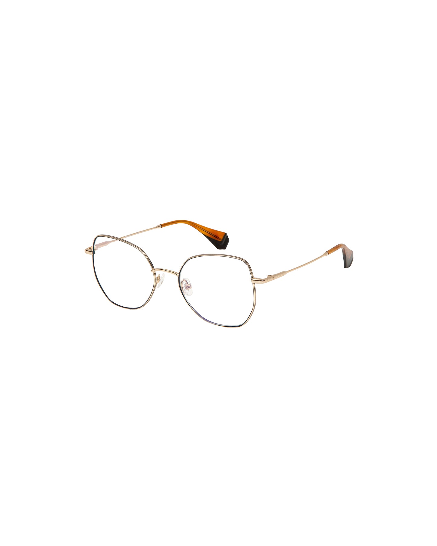 BRUNA: Cuadrada Metal Azul optical glasses by GIGI STUDIOS 2334