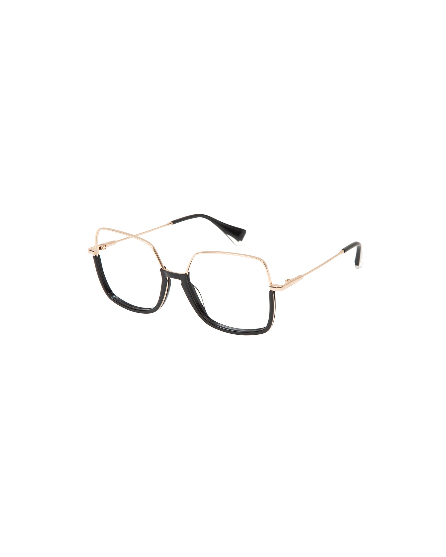 PIPA: Cuadrada Acetato-Metal Noir optical glasses by GIGI STUDIOS 2364