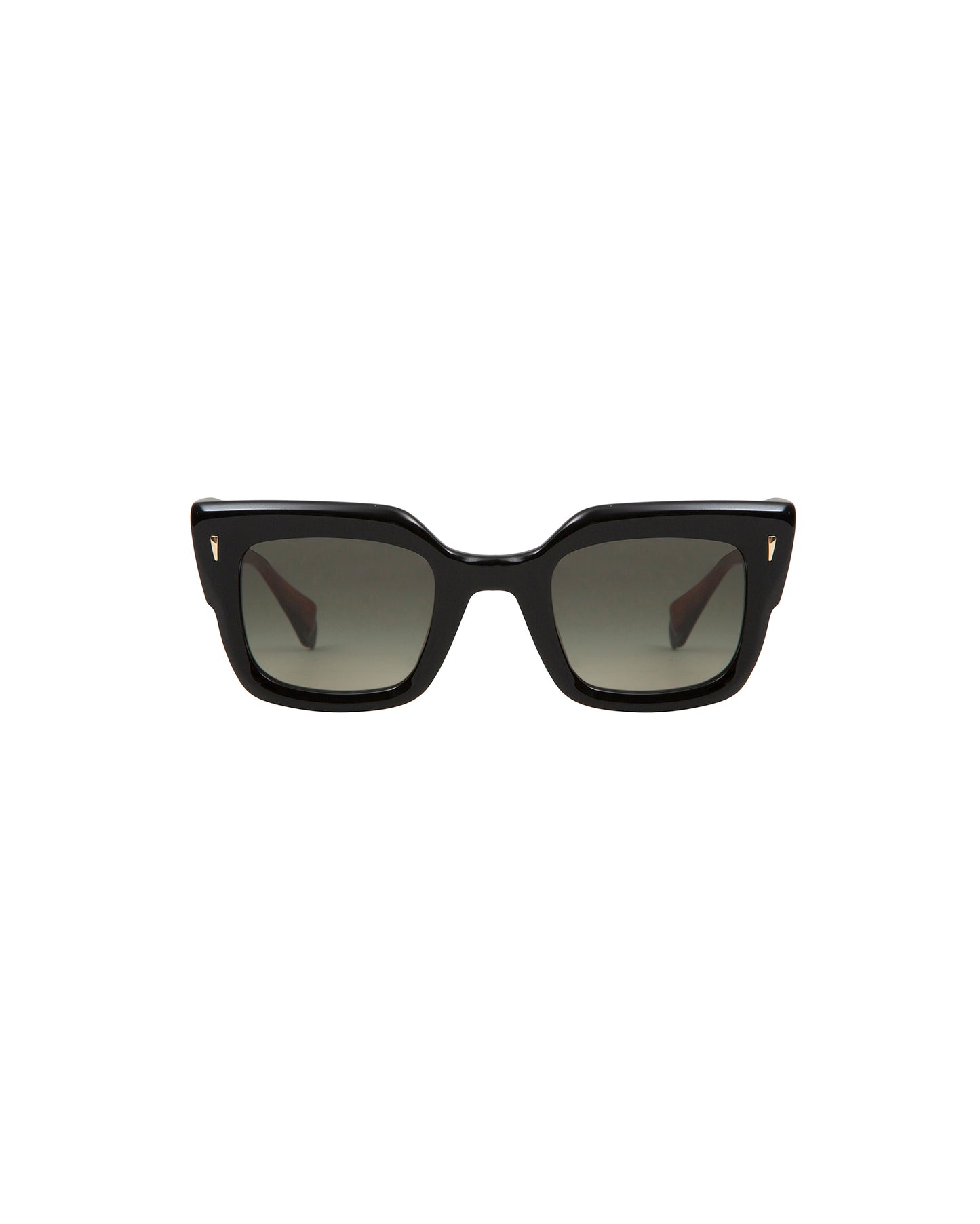 CIRA: Cuadrada Acetato Noir sunglasses by GIGI STUDIOS 2395