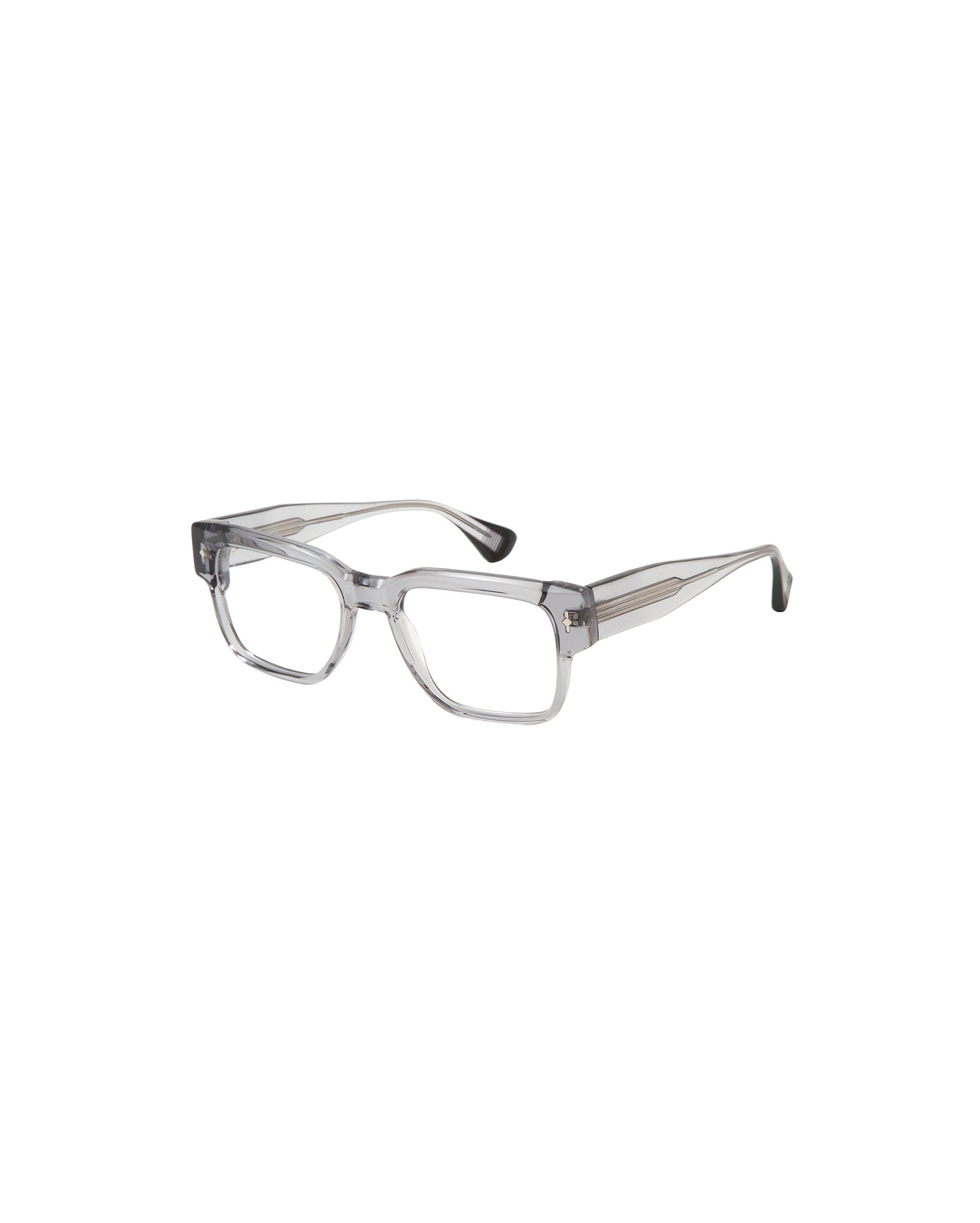 PRINCE: Cuadrada Acetato Grigio optical glasses by GIGI STUDIOS 2405