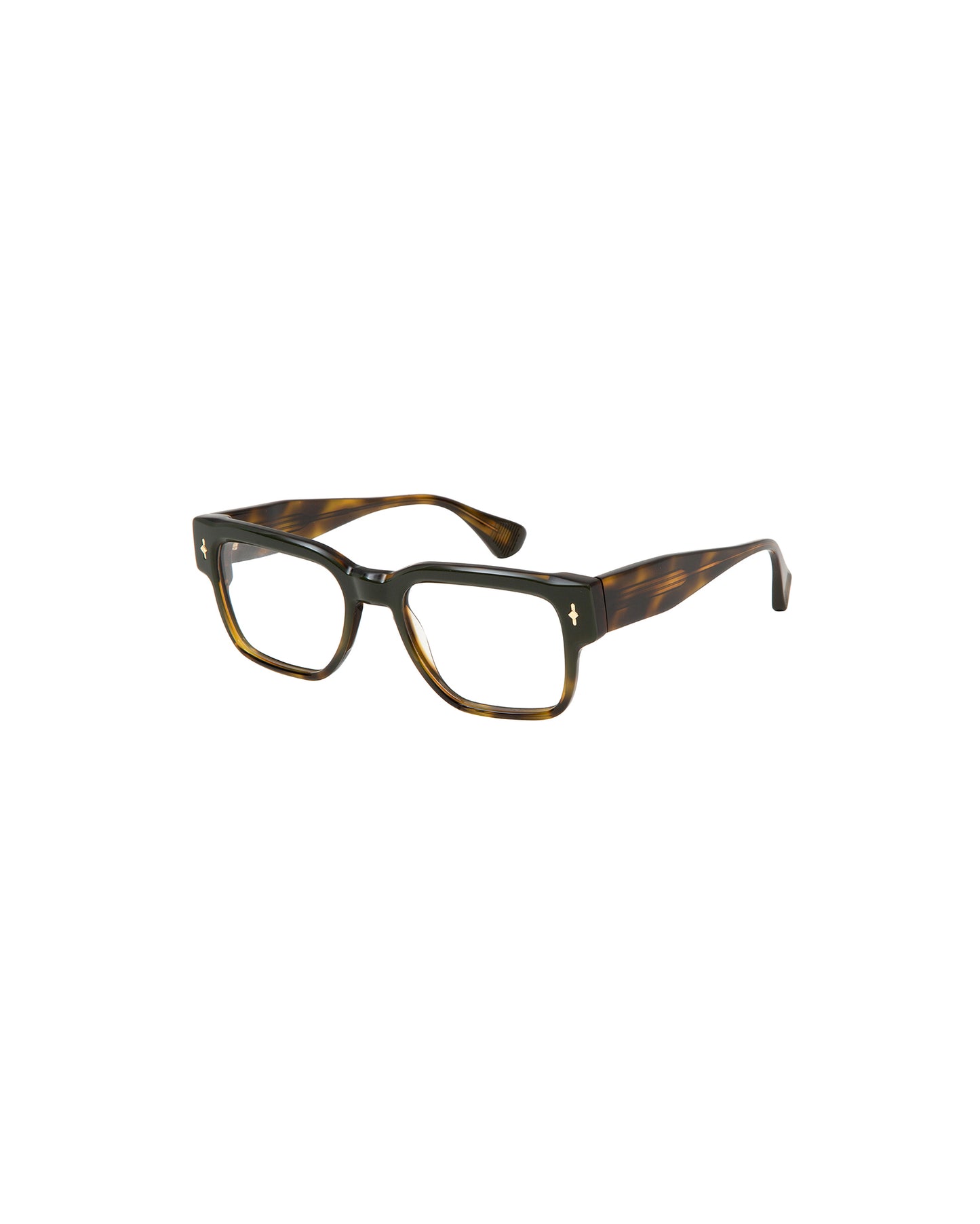 PRINCE: Cuadrada Acetato Verde optical glasses by GIGI STUDIOS 2407