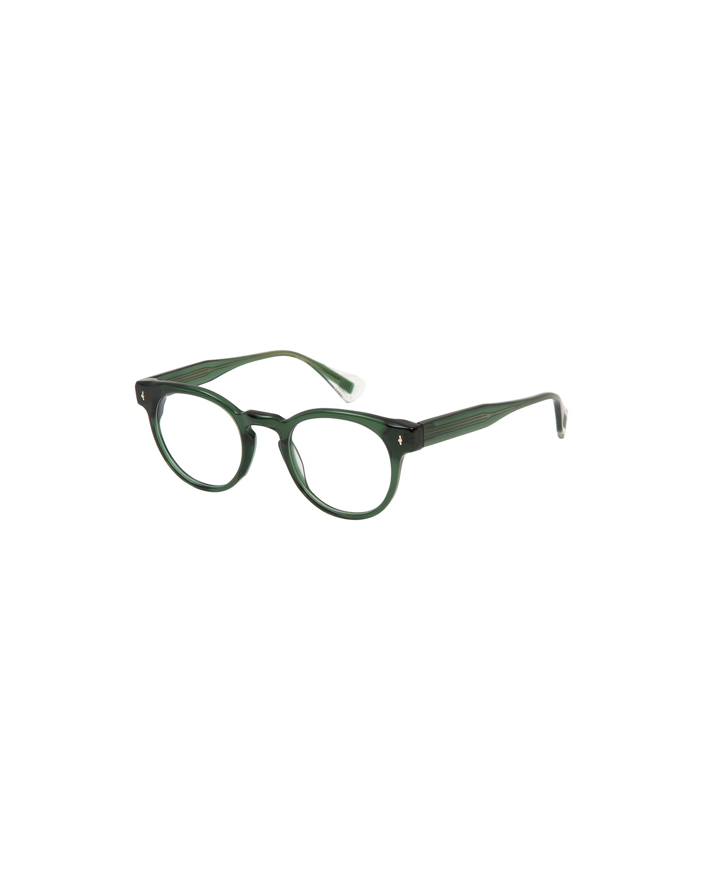 RODIN: Redondas Acetato Verde optical glasses by GIGI STUDIOS 2411