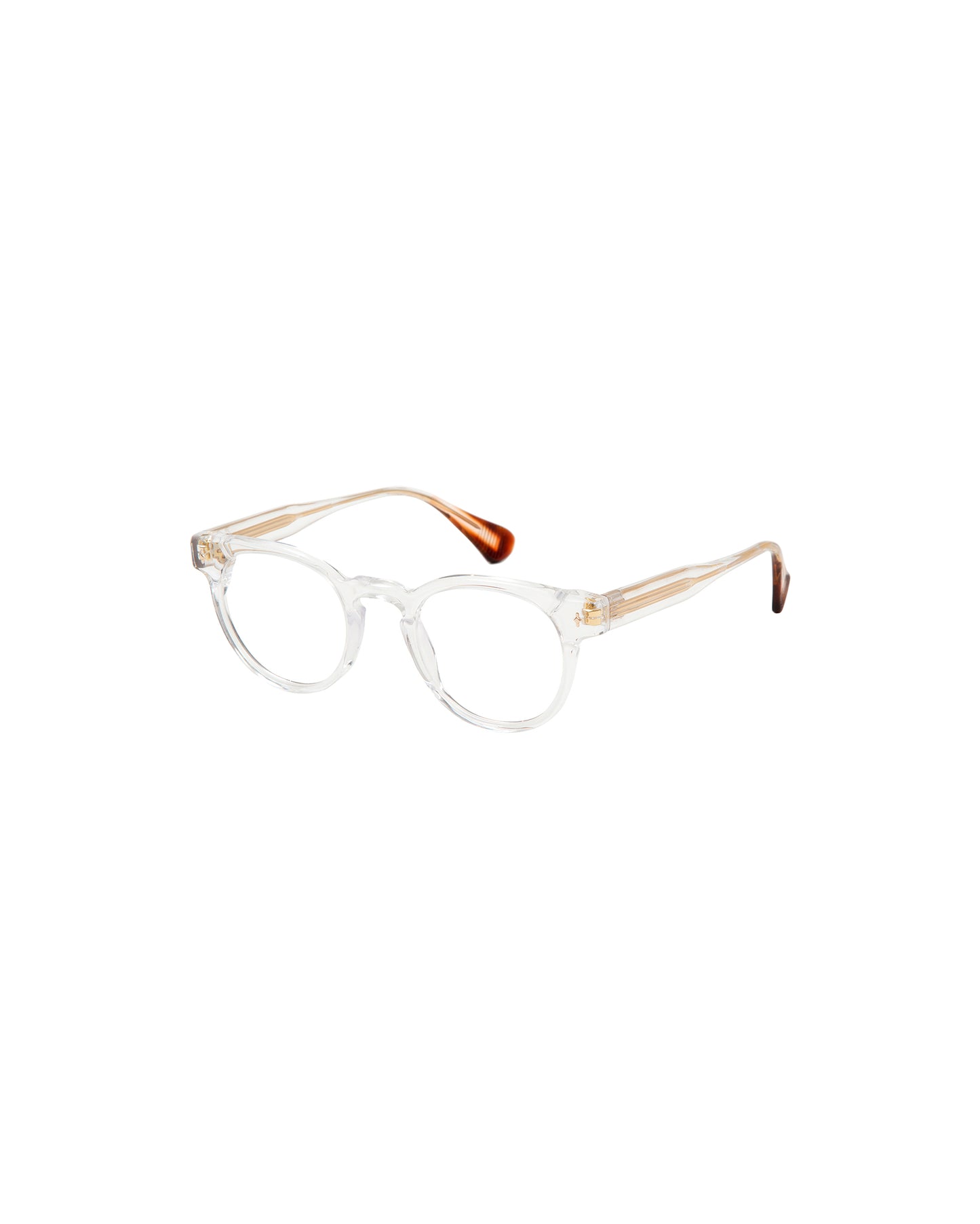 RODIN: Redondas Acetato Blanco optical glasses by GIGI STUDIOS 2413