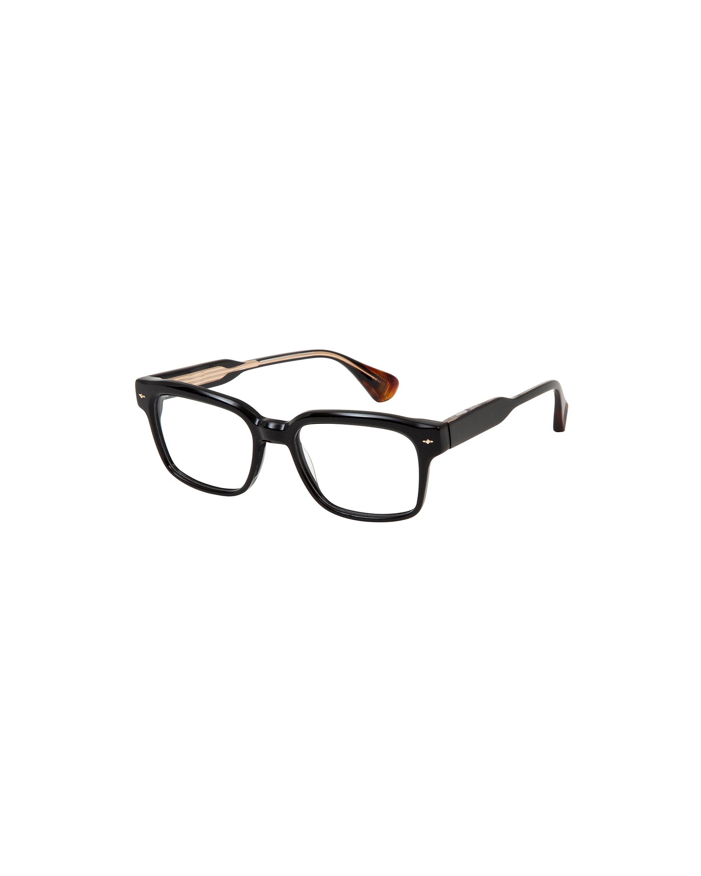 MAGRITTE: Cuadrada Acetato Noir optical glasses by GIGI STUDIOS 2415