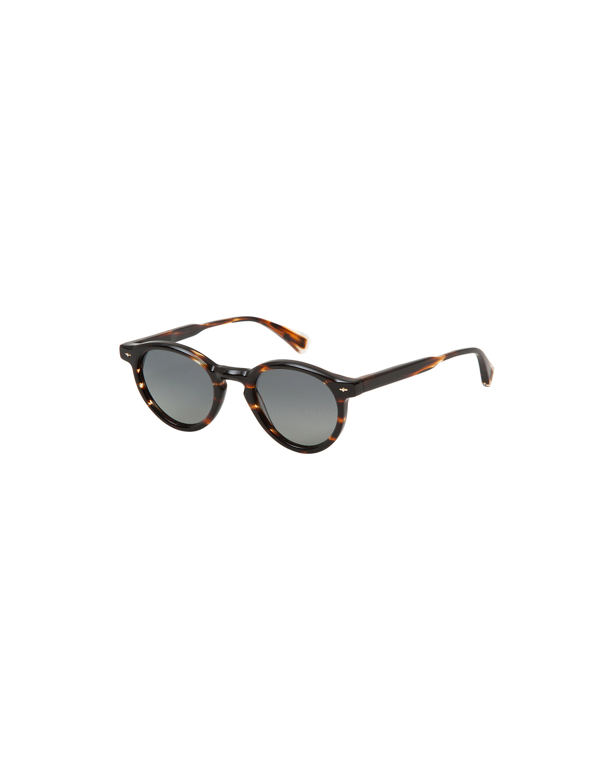 STEWART: Redondas Acetato Marrón sunglasses by GIGI STUDIOS 2433