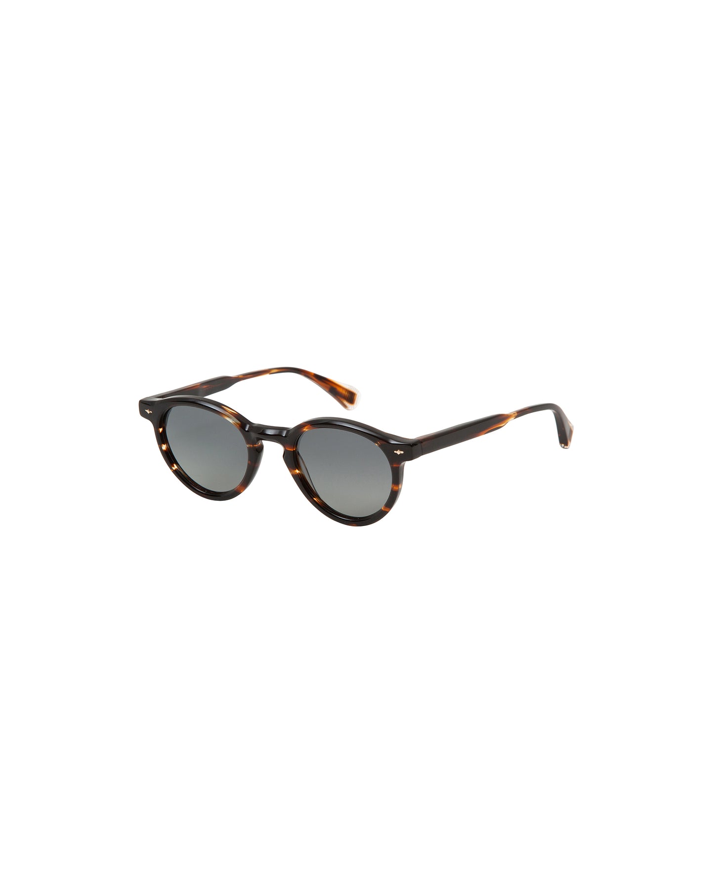 STEWART: Redondas Acetato Marrón sunglasses by GIGI STUDIOS 2433