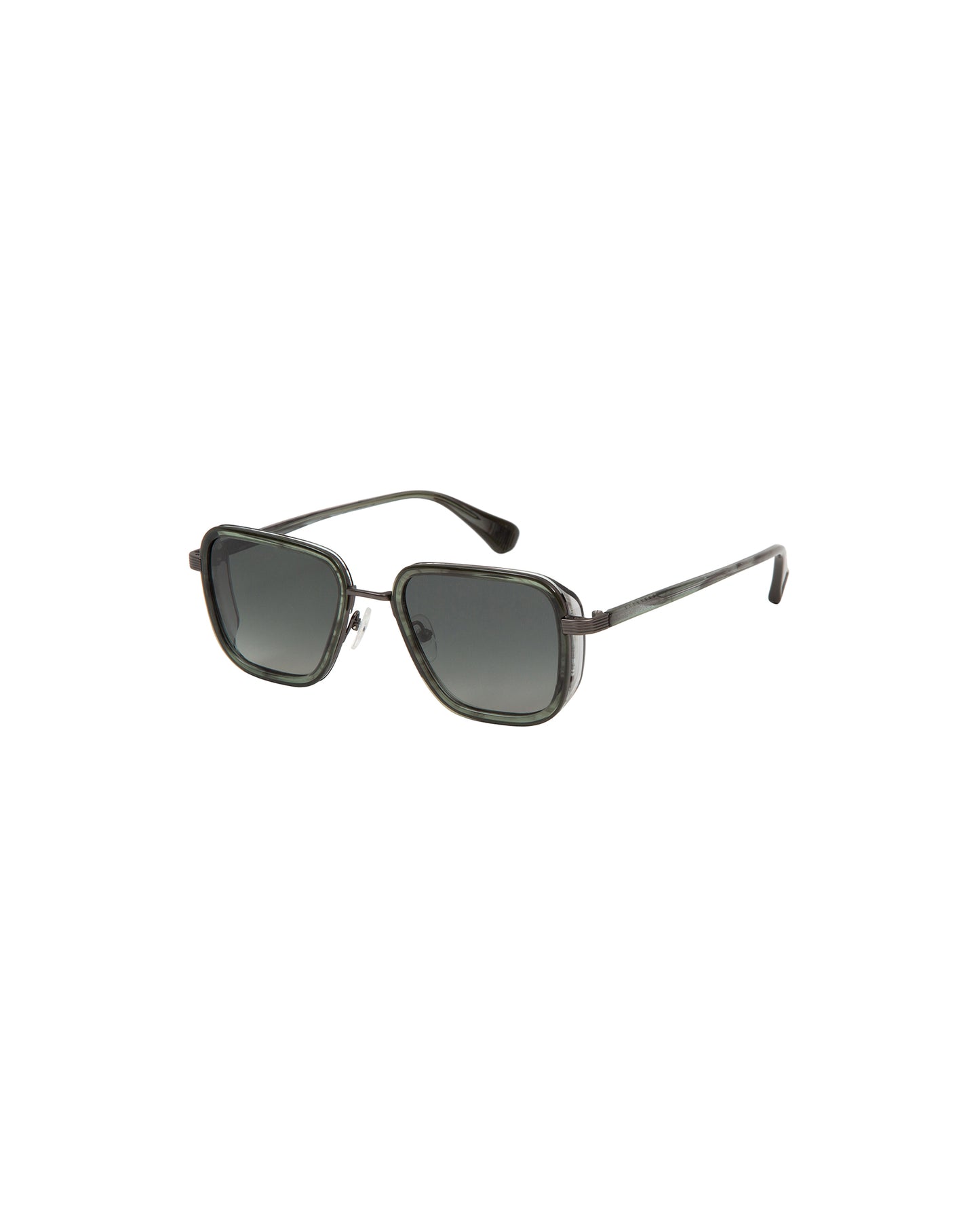 FORD: Cuadrada Acetato-Metal Verde sunglasses by GIGI STUDIOS 2445